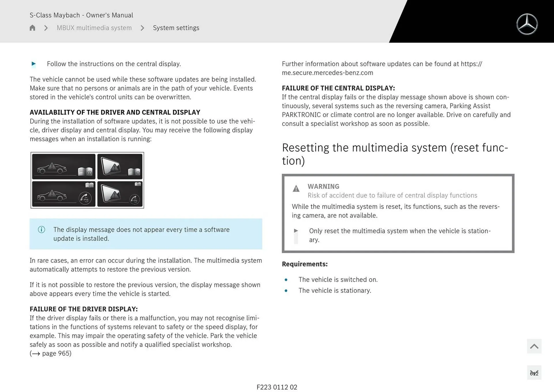 Mercedes-Benz catalogue - Catalogue valid from 1 May to 1 May 2026 - page 612