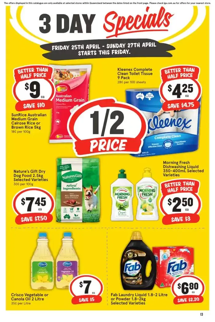 IGA 25/04 - Catalogue valid from 25 April to 27 April 2025 - page 3
