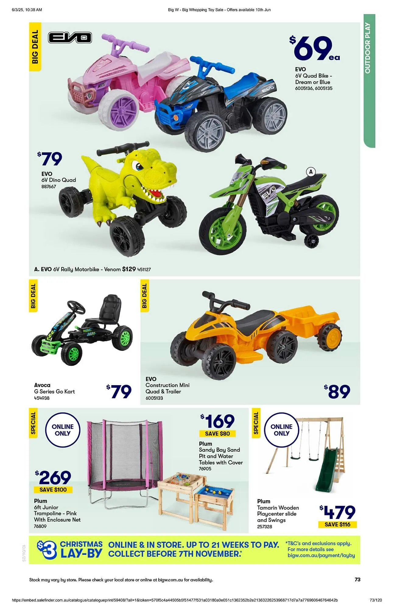 BIG W catalogue - Catalogue valid from 10 June to 9 July 2025 - page 73