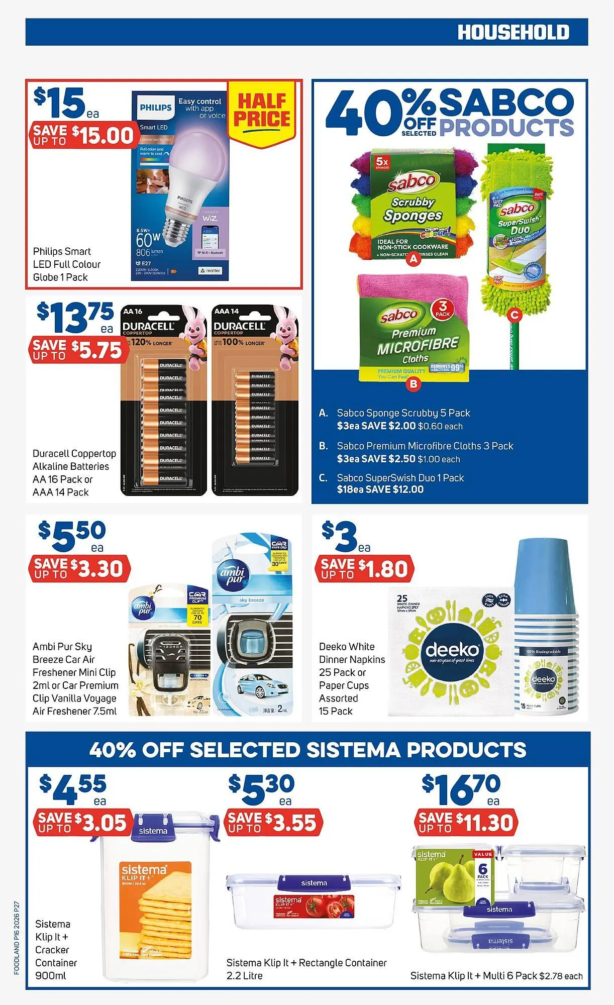 Foodland catalogue - Catalogue valid from 15 April to 21 April 2026 - page 27