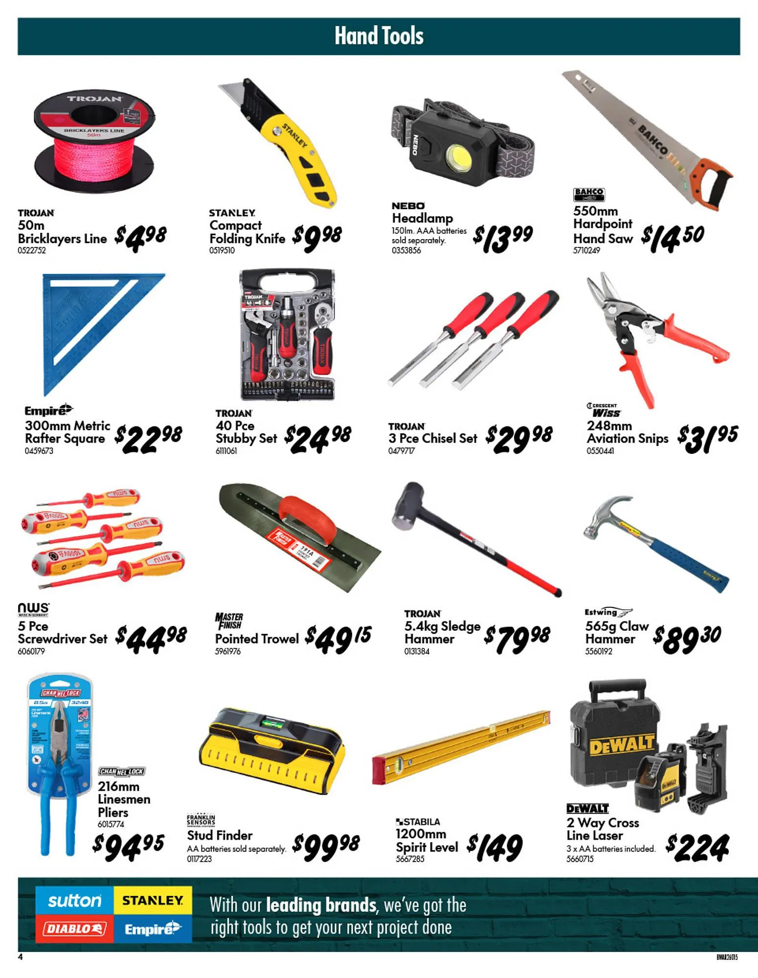 Bunnings catalogue - Catalogue valid from 14 January to 8 February 2026 - page 4