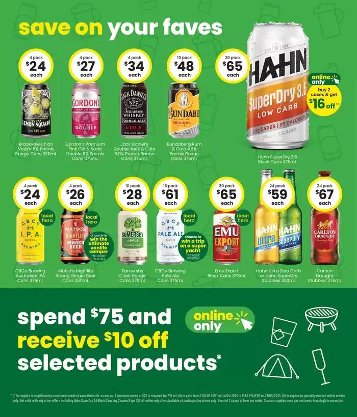 Good Value Booze, For Long Weekends. - Catalogue valid from 14 April to 27 April 2025 - page 2