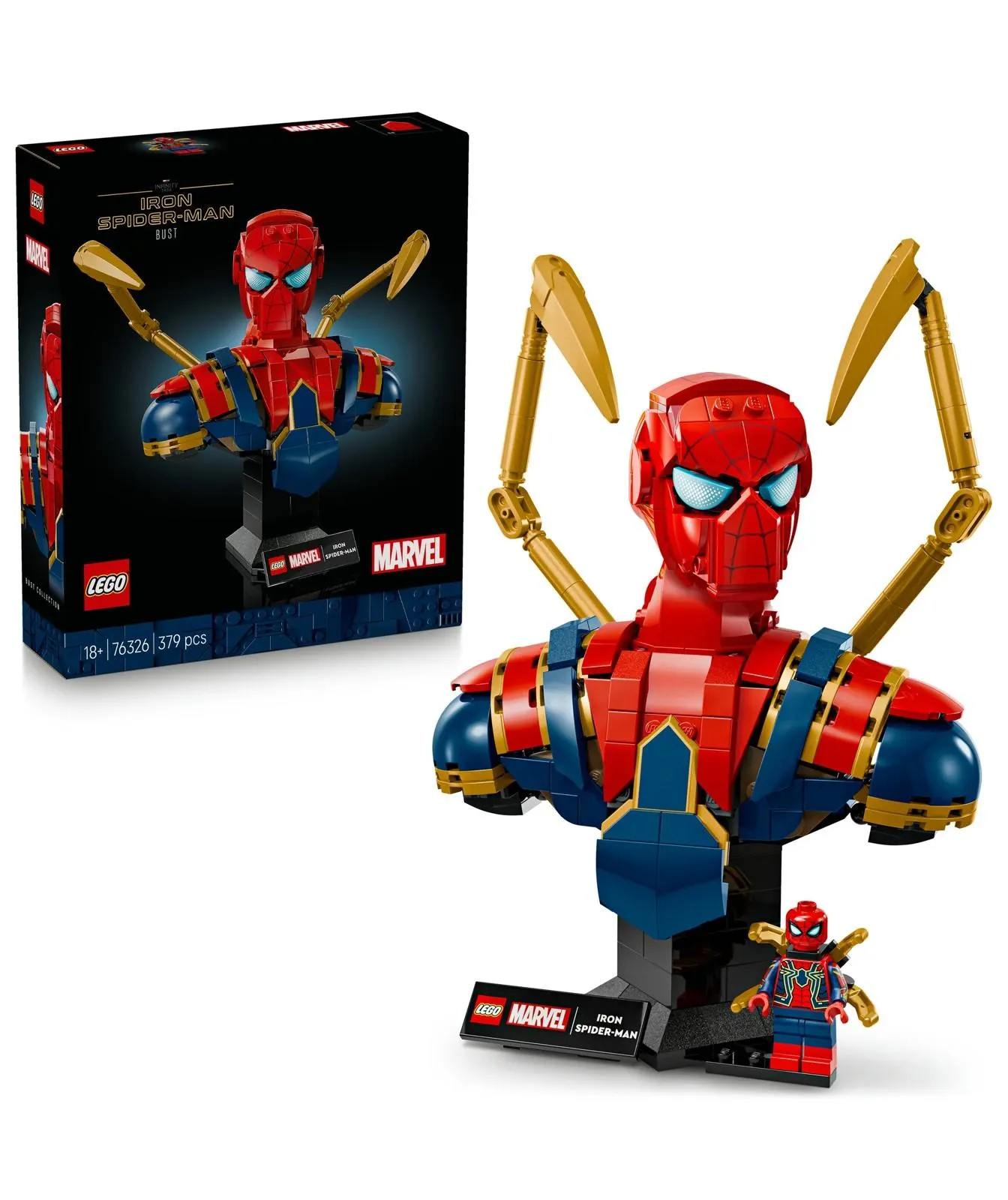 LEGO® Super Heroes Marvel Iron Spider-Man Bust 76326