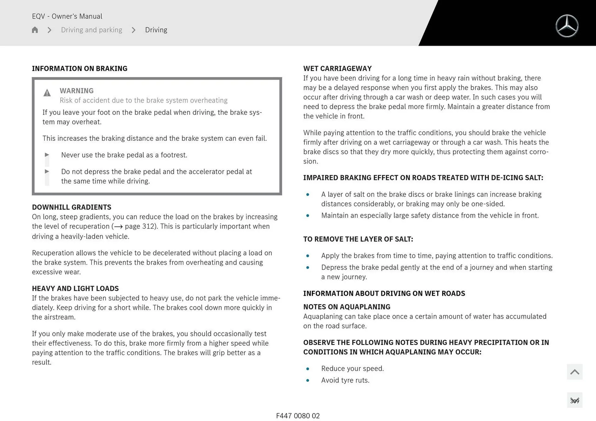 Mercedes-Benz catalogue - Catalogue valid from 11 September to 11 September 2025 - page 309