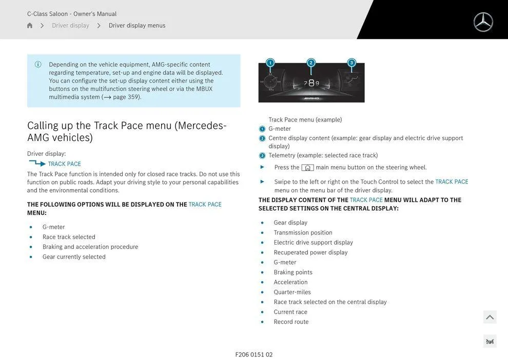 C-Class Sedan - Catalogue valid from 11 September to 11 September 2025 - page 534