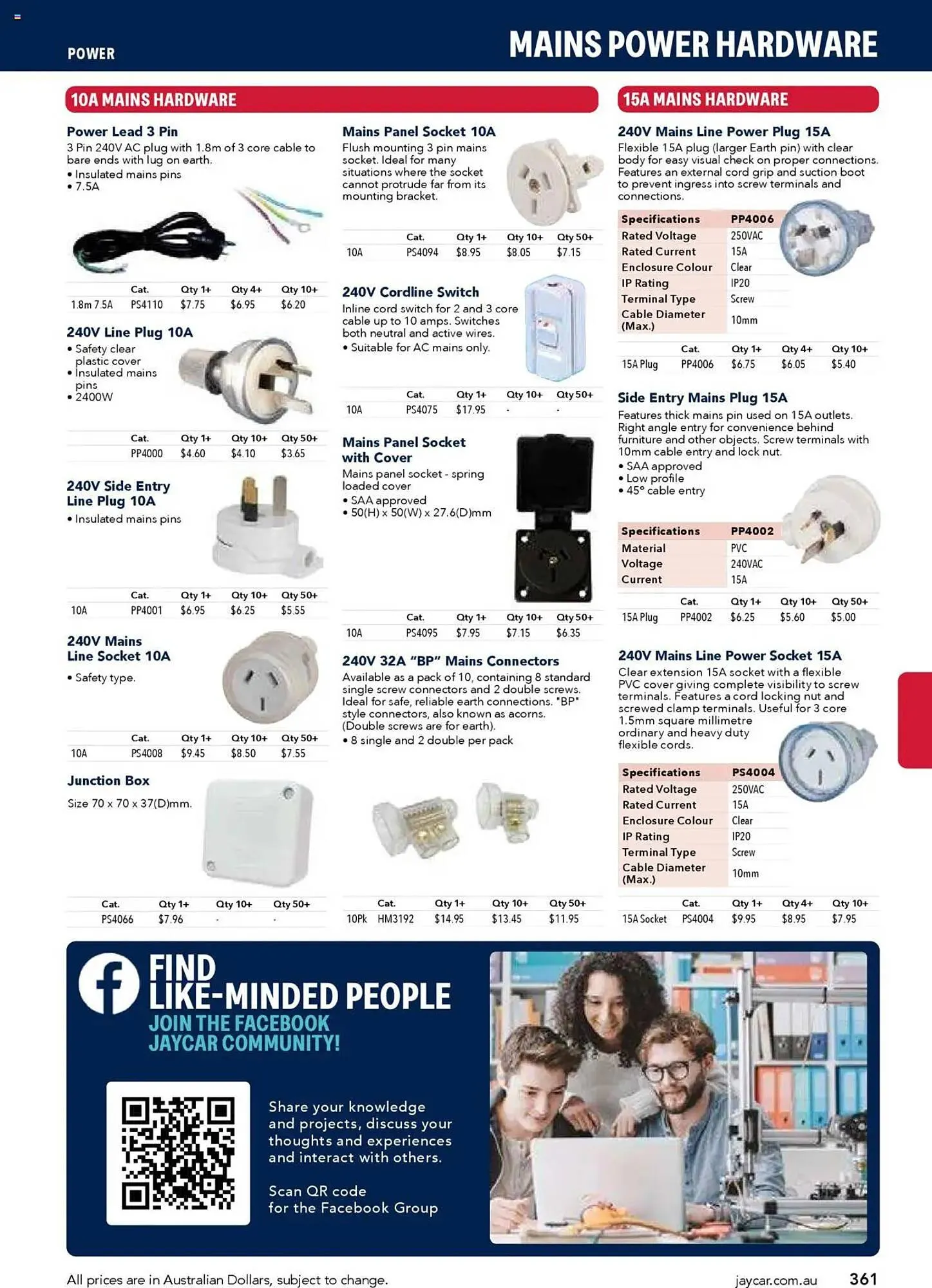 Jaycar Electronics catalogue - Catalogue valid from 8 July to 9 July 2026 - page 361