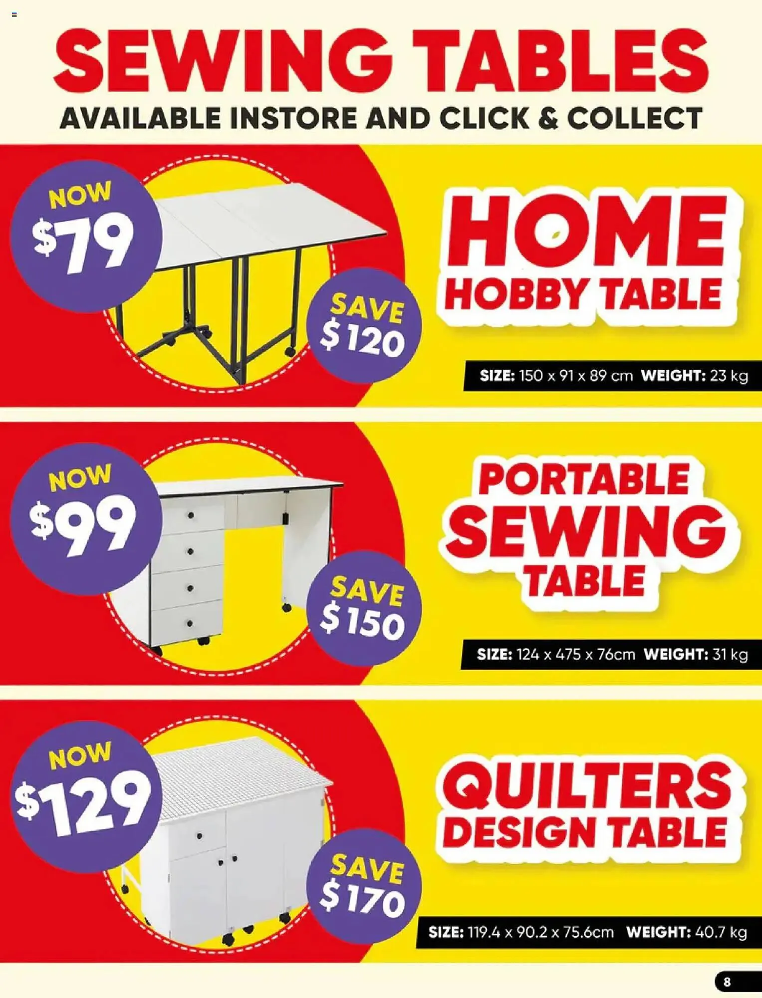 Lincraft catalogue - Catalogue valid from 30 June to 13 July 2025 - page 8