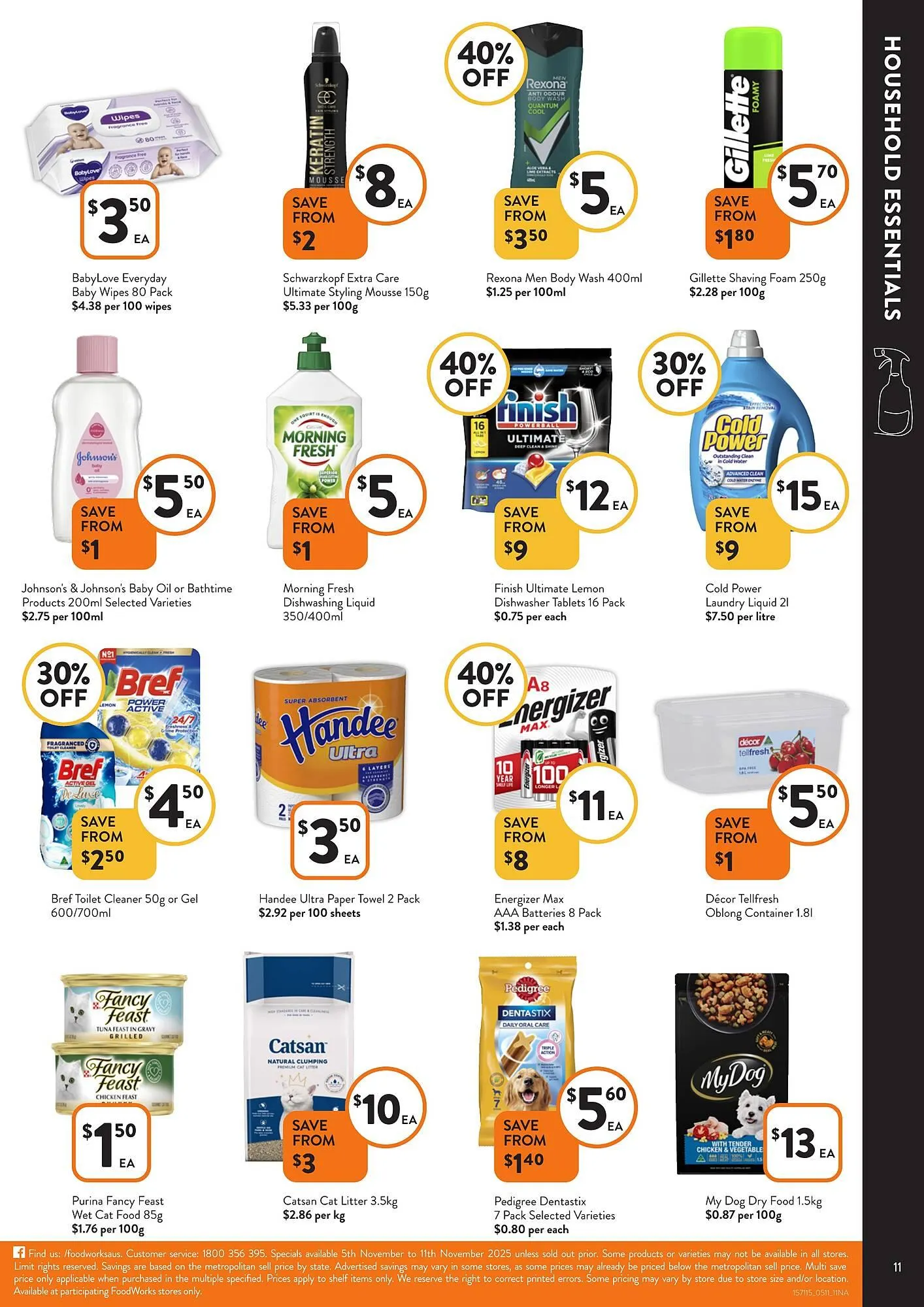 Foodworks catalogue - Catalogue valid from 29 October to 4 November 2025 - page 11