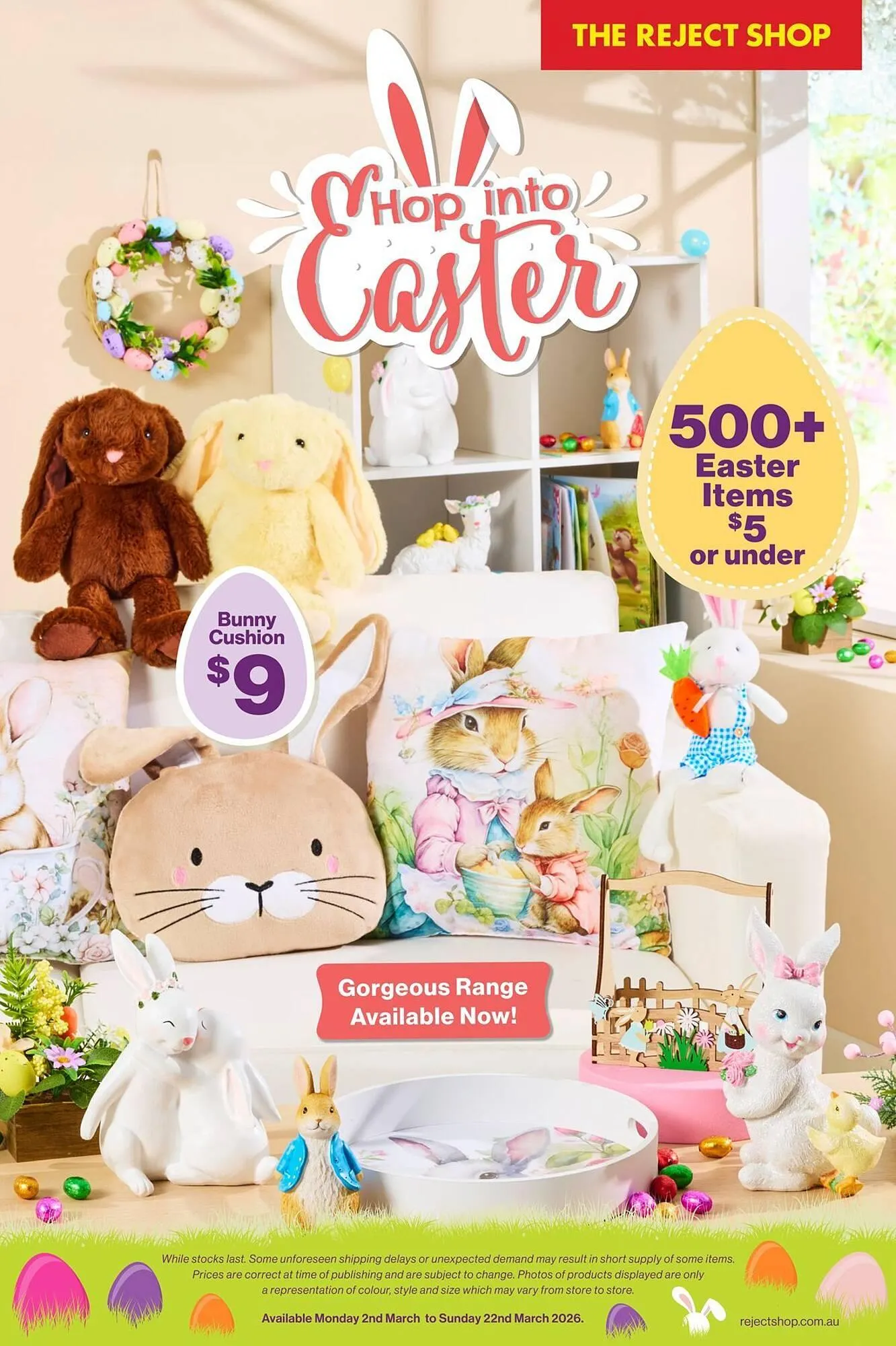 The Reject Shop catalogue - Catalogue valid from 2 March to 22 March 2026 - page 1