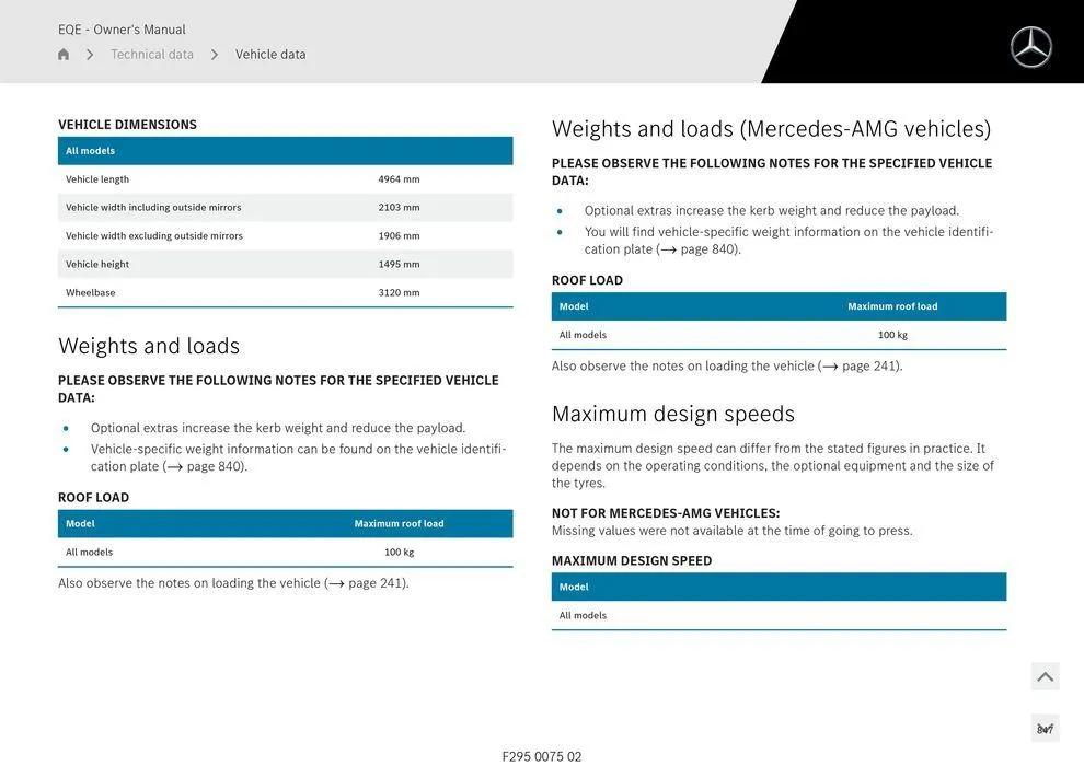 EQE Sedan - Catalogue valid from 11 September to 11 September 2025 - page 847