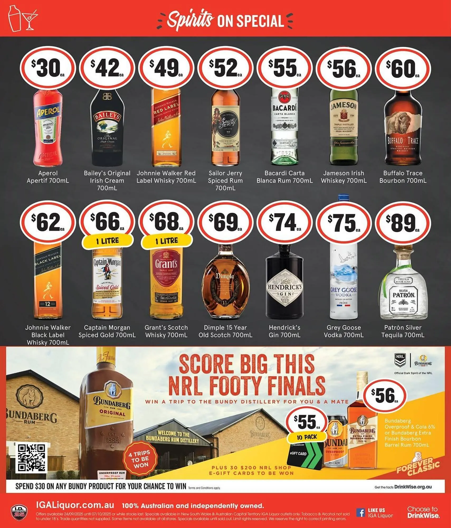 IGA Liquor catalogue - Catalogue valid from 24 September to 7 October 2025 - page 8