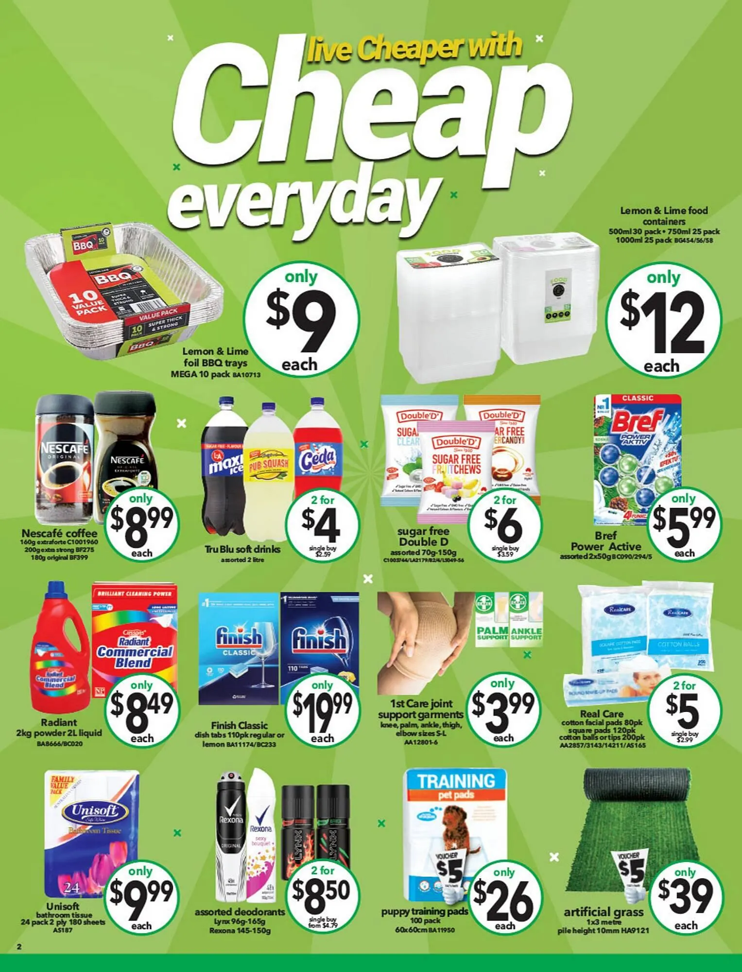 Cheap as Chips catalogue - Catalogue valid from 16 April to 29 April 2025 - page 2
