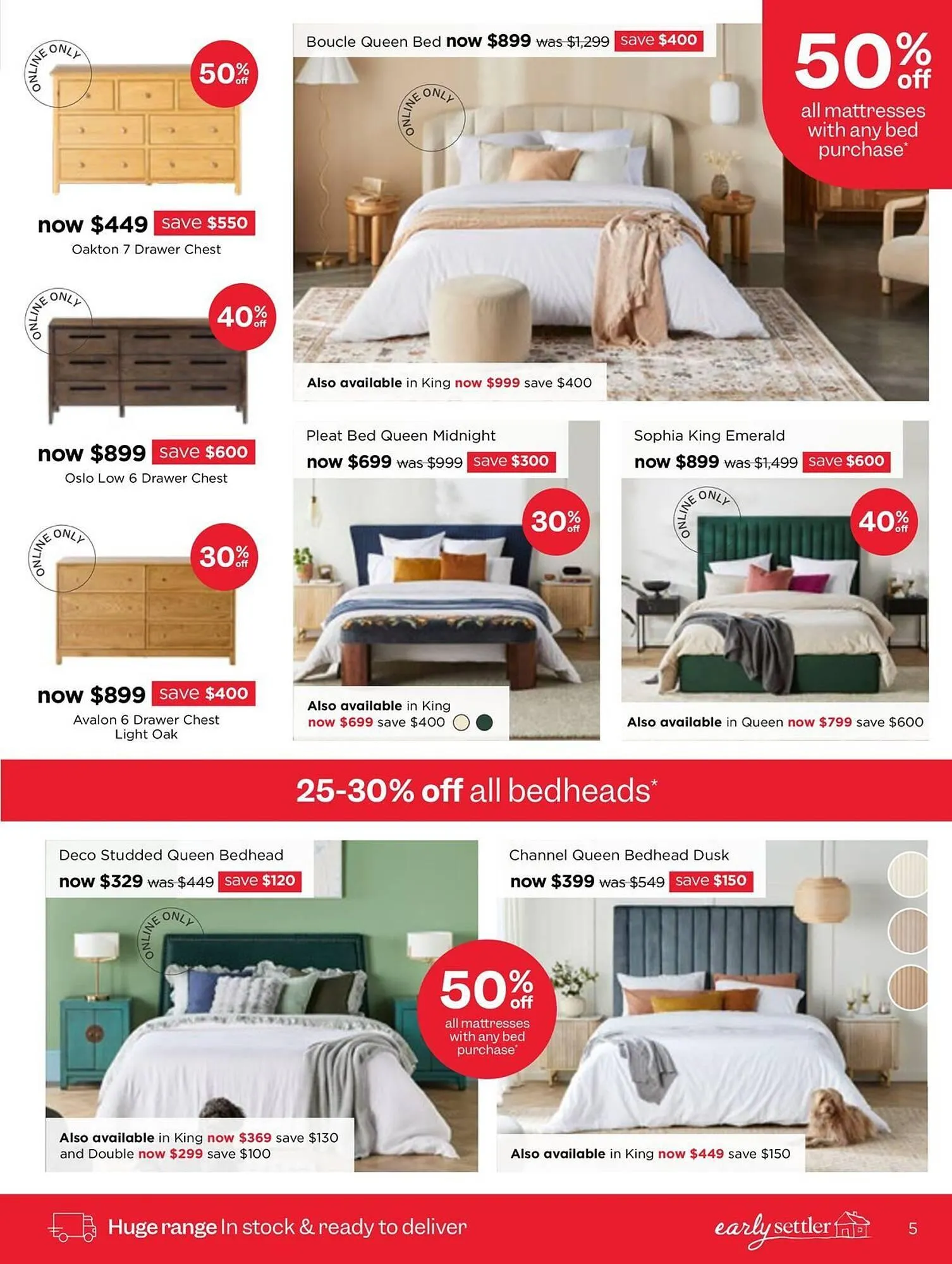 Early Settler catalogue - Catalogue valid from 27 May to 6 July 2025 - page 5