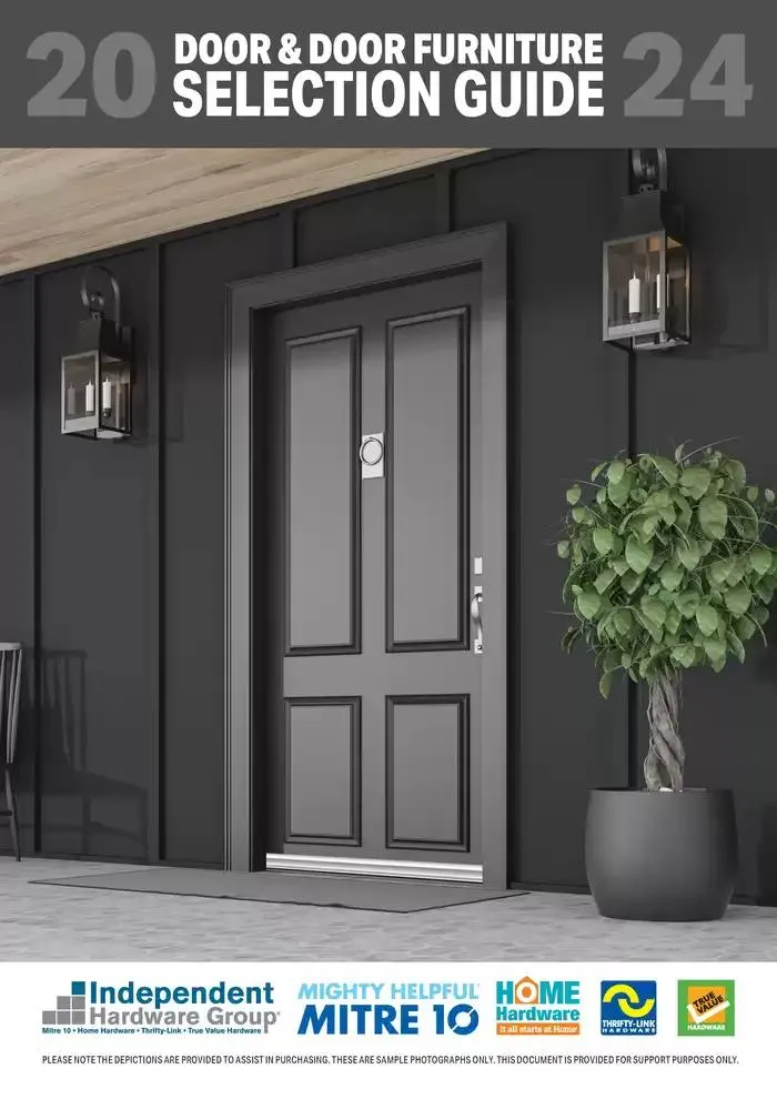 Door & Door Furniture Selection Guide 2024 - Catalogue valid from 6 November to 6 November 2025 - page 1