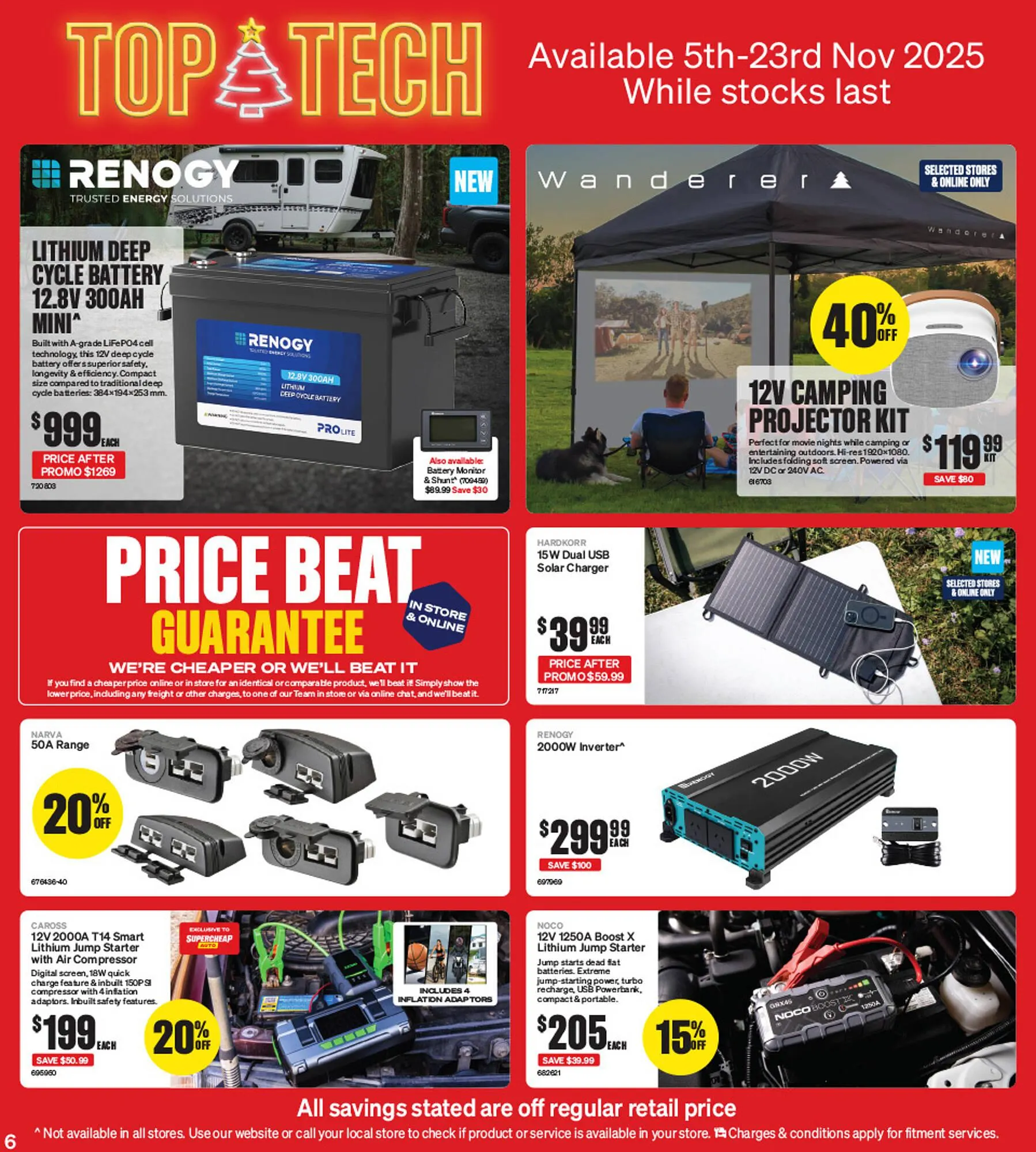 SuperCheap Auto catalogue - Catalogue valid from 5 November to 23 November 2025 - page 6