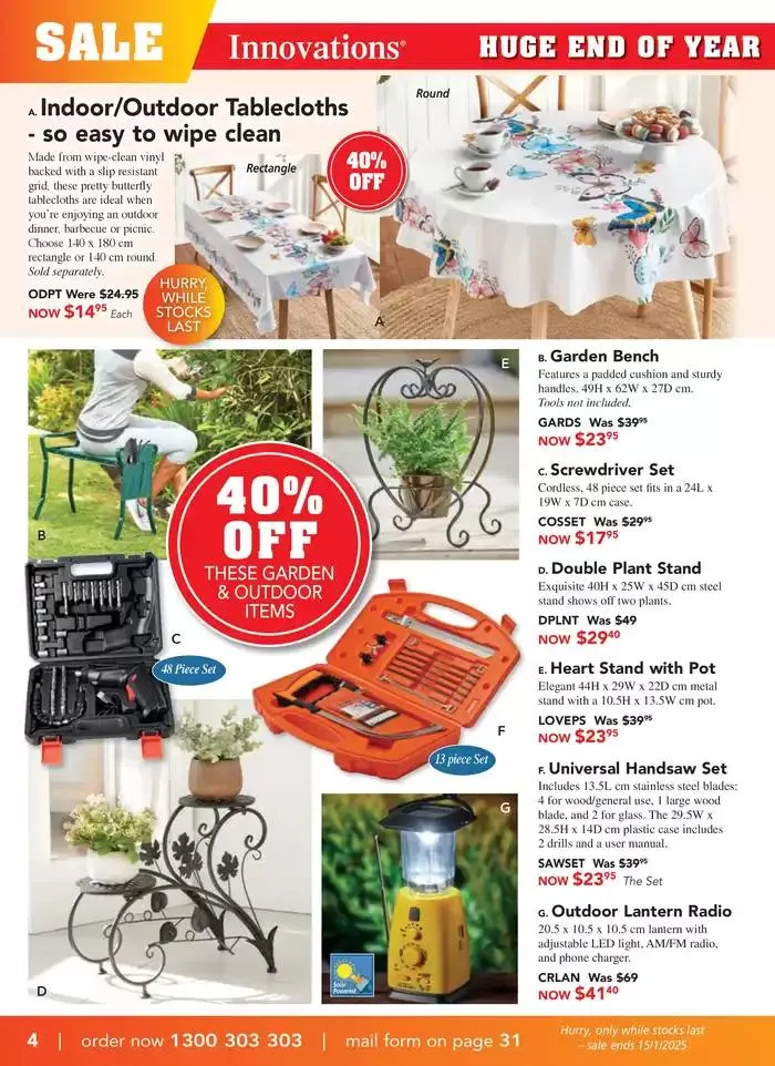 End Of Year Sale - Catalogue valid from 18 December to 15 January 2025 - page 4