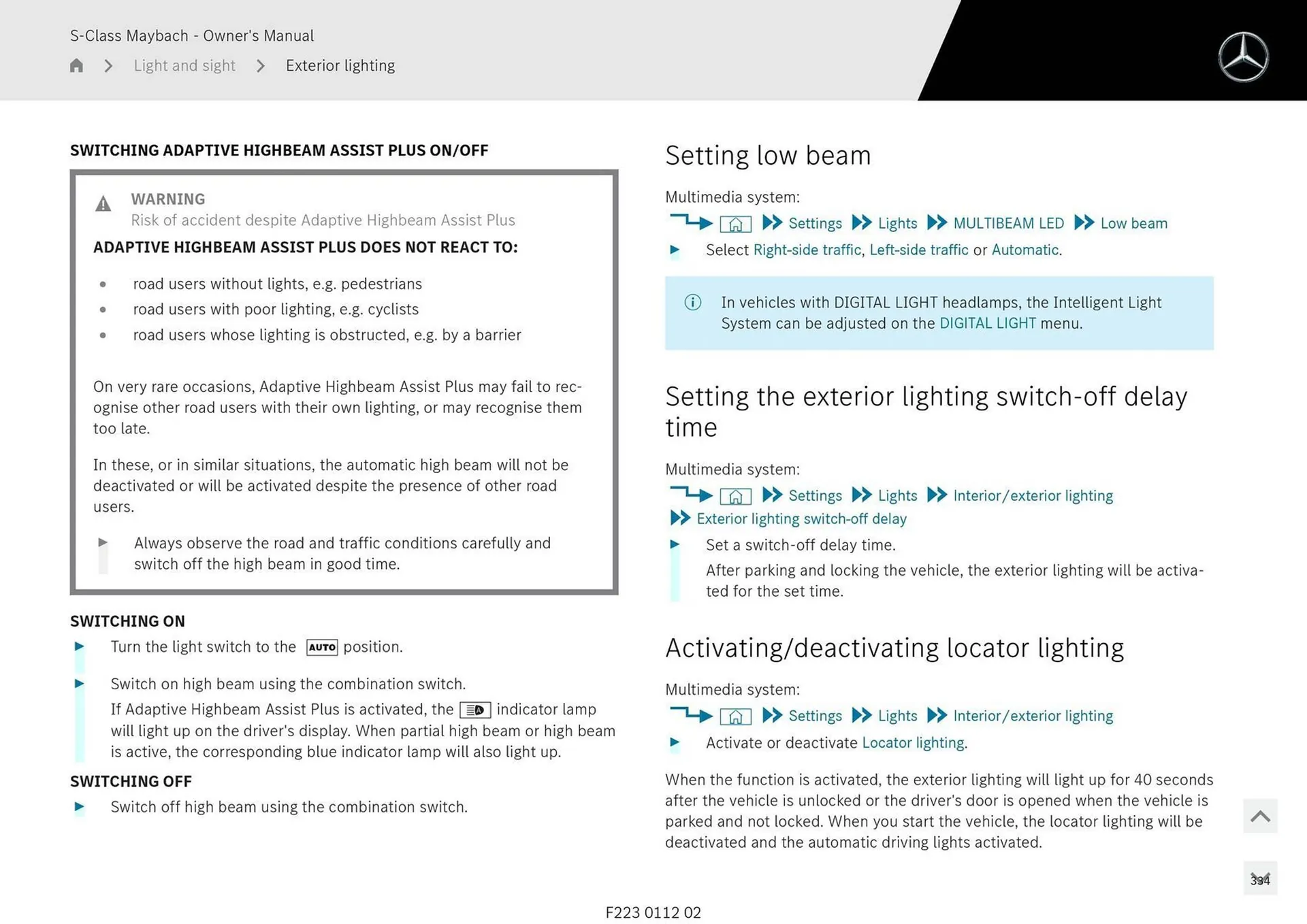 Mercedes-Benz catalogue - Catalogue valid from 1 May to 1 May 2026 - page 334
