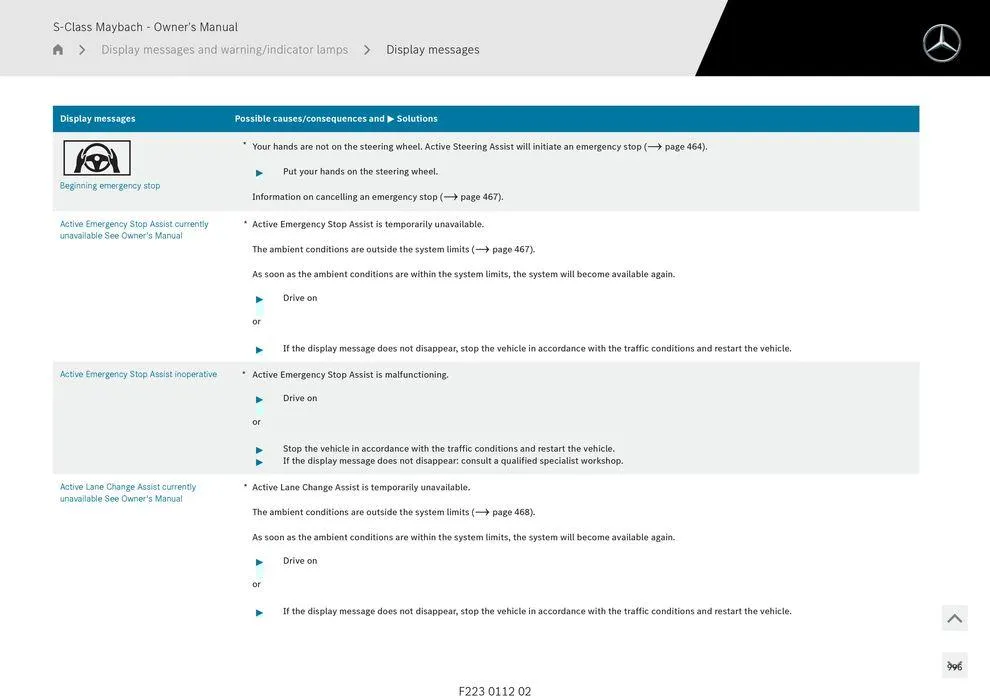 S - Class Maybach - Catalogue valid from 11 September to 11 September 2025 - page 996