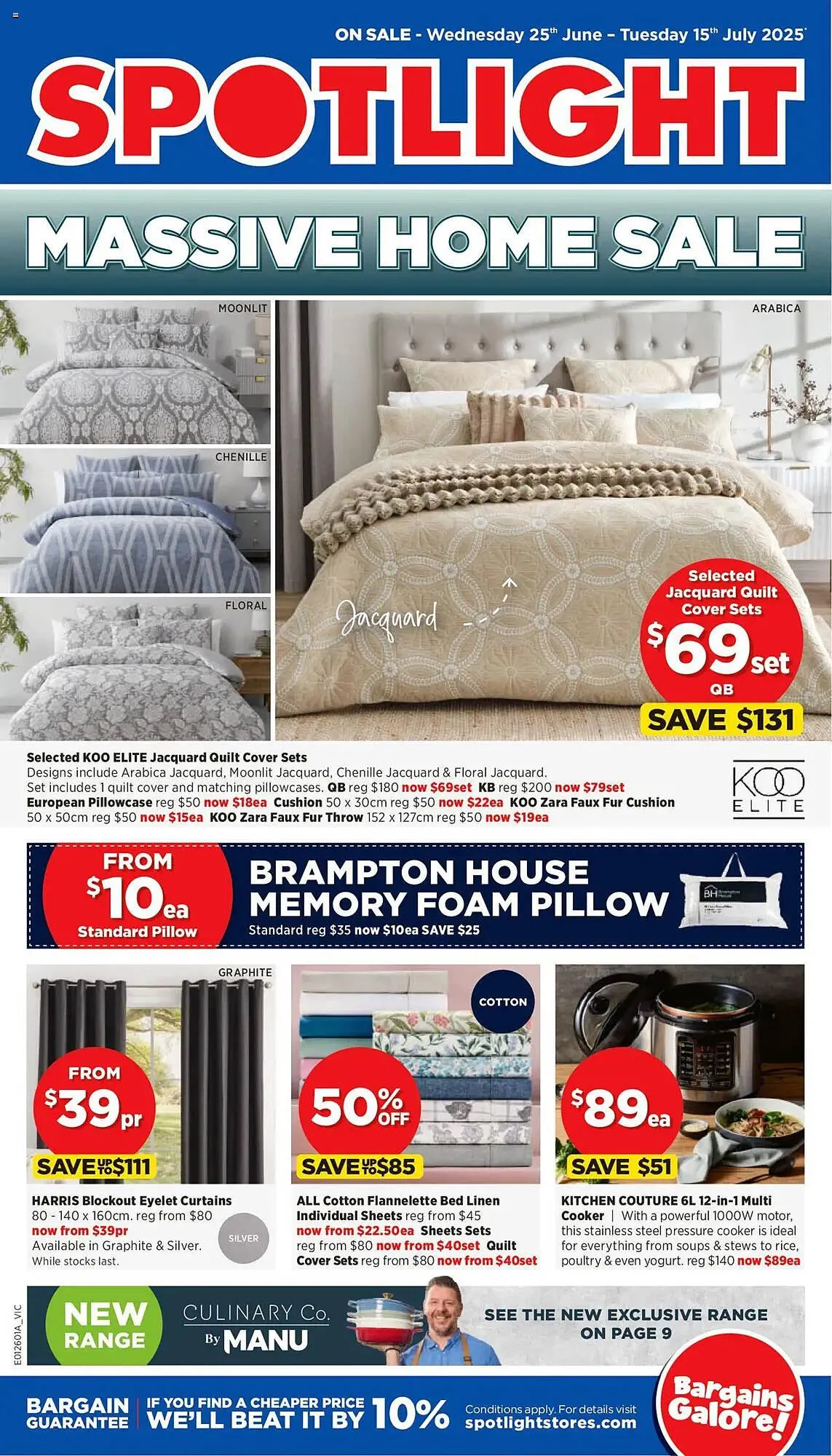 Spotlight catalogue - Catalogue valid from 24 June to 15 July 2025 - page 1