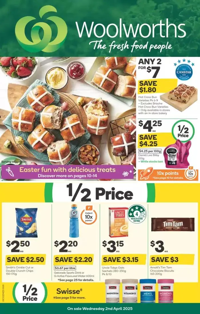 Weekly Specials - 02/04 - Catalogue valid from 2 April to 8 April 2025 - page 1