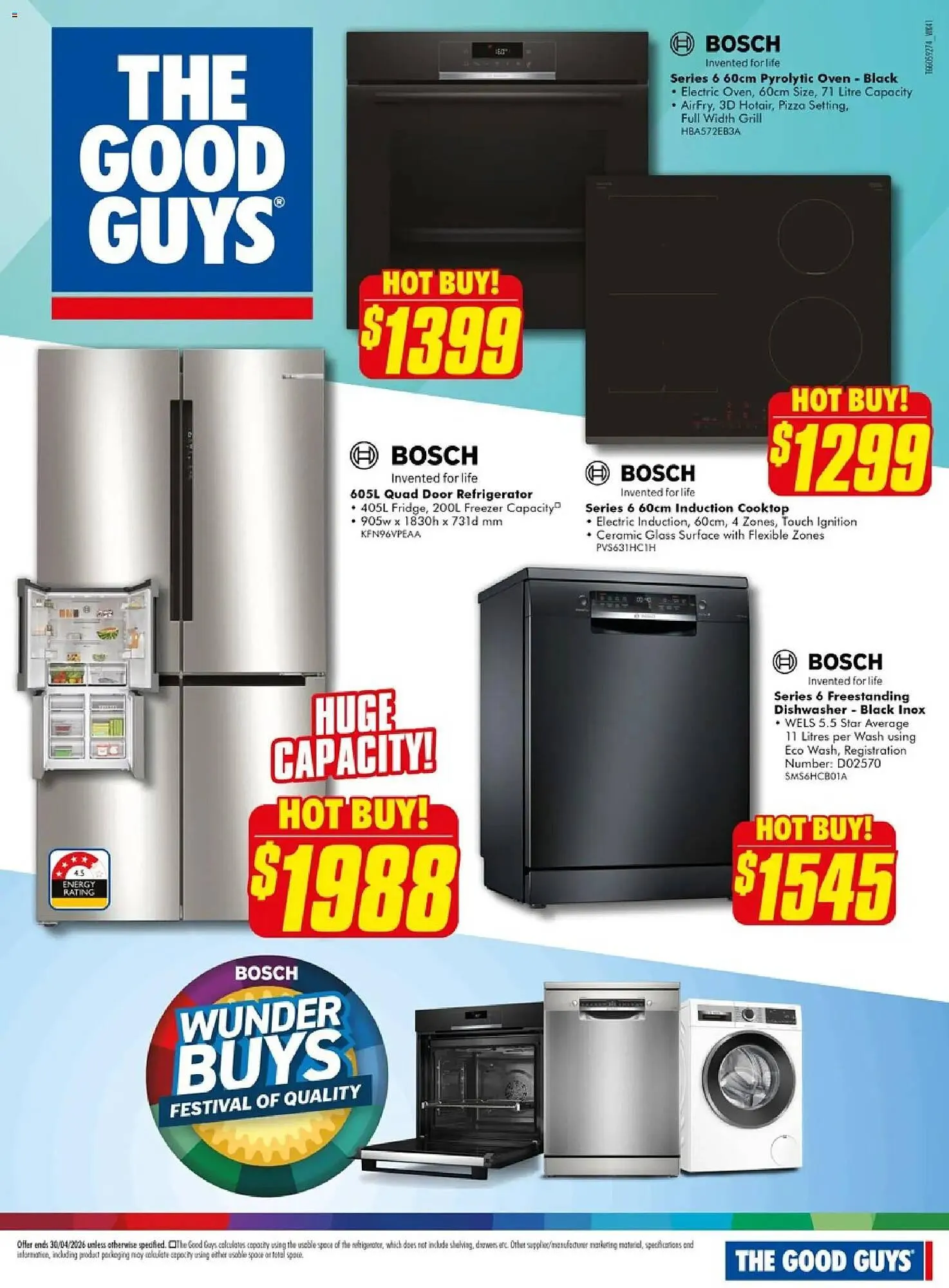 The Good Guys catalogue - Catalogue valid from 8 April to 30 April 2026 - page 1
