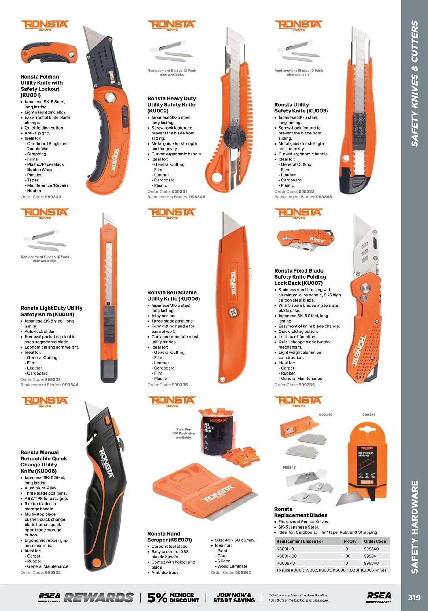 RSEA Safety catalogue - Catalogue valid from 1 August to 31 December 2025 - page 317