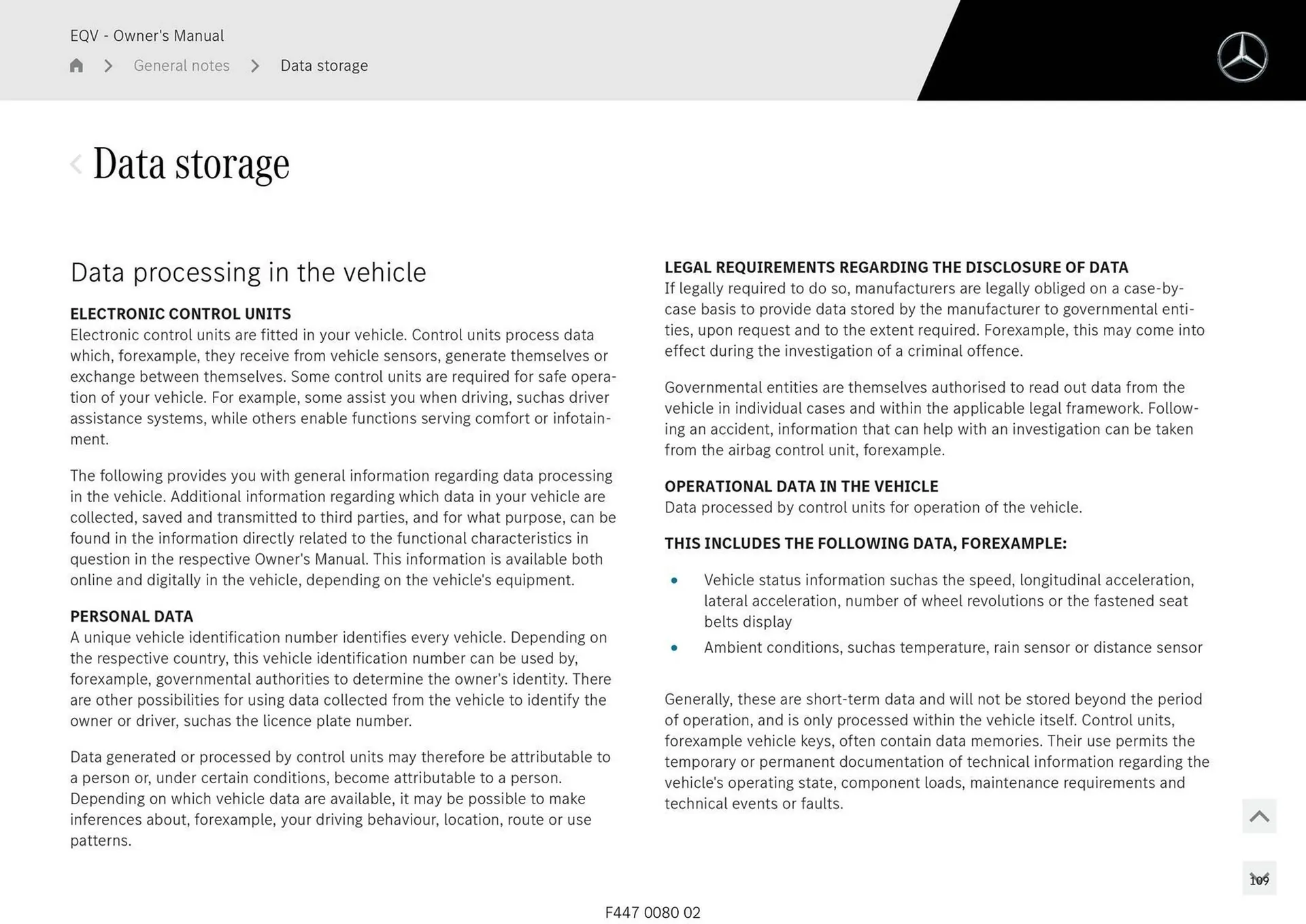 Mercedes-Benz catalogue - Catalogue valid from 11 September to 11 September 2025 - page 109