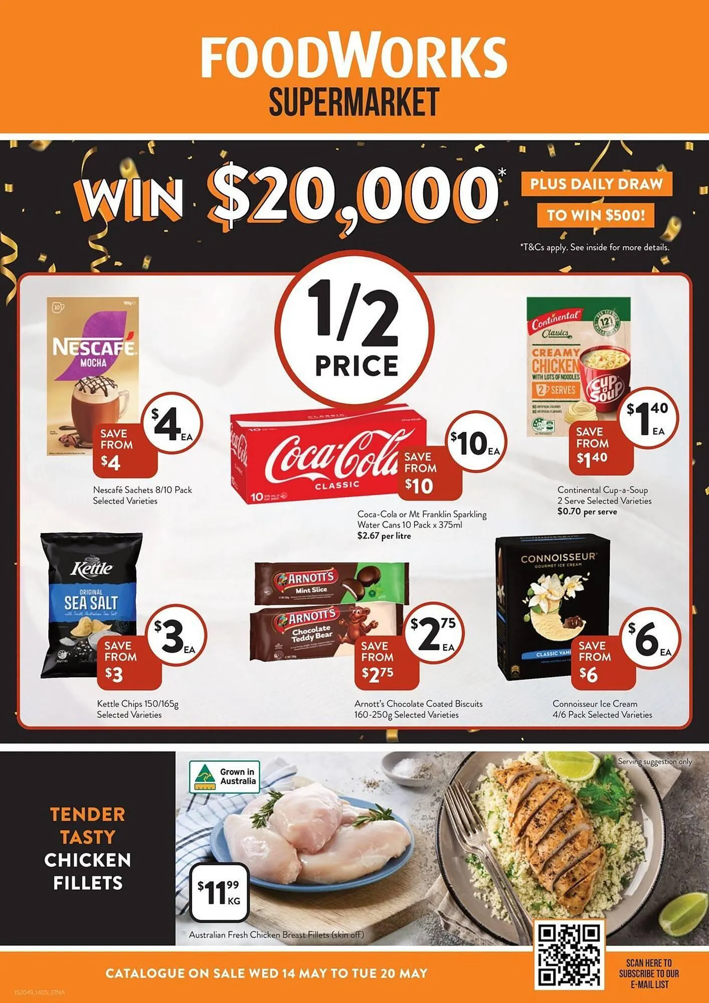 Foodworks catalogue - Catalogue valid from 14 May to 20 May 2025 - page 1