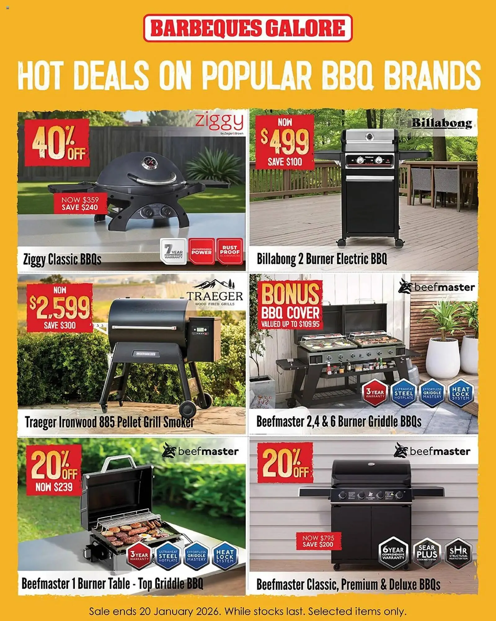 Barbeques Galore catalogue - Catalogue valid from 8 January to 20 January 2026 - page 2