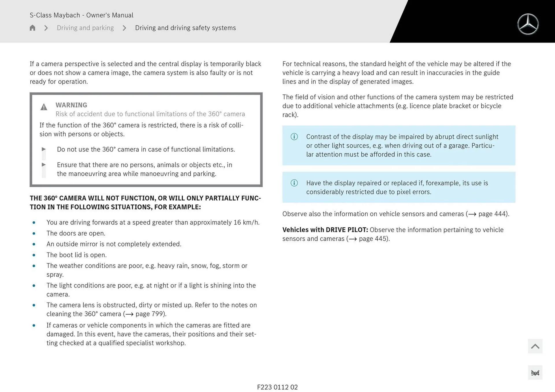 Mercedes-Benz catalogue - Catalogue valid from 1 May to 1 May 2026 - page 504