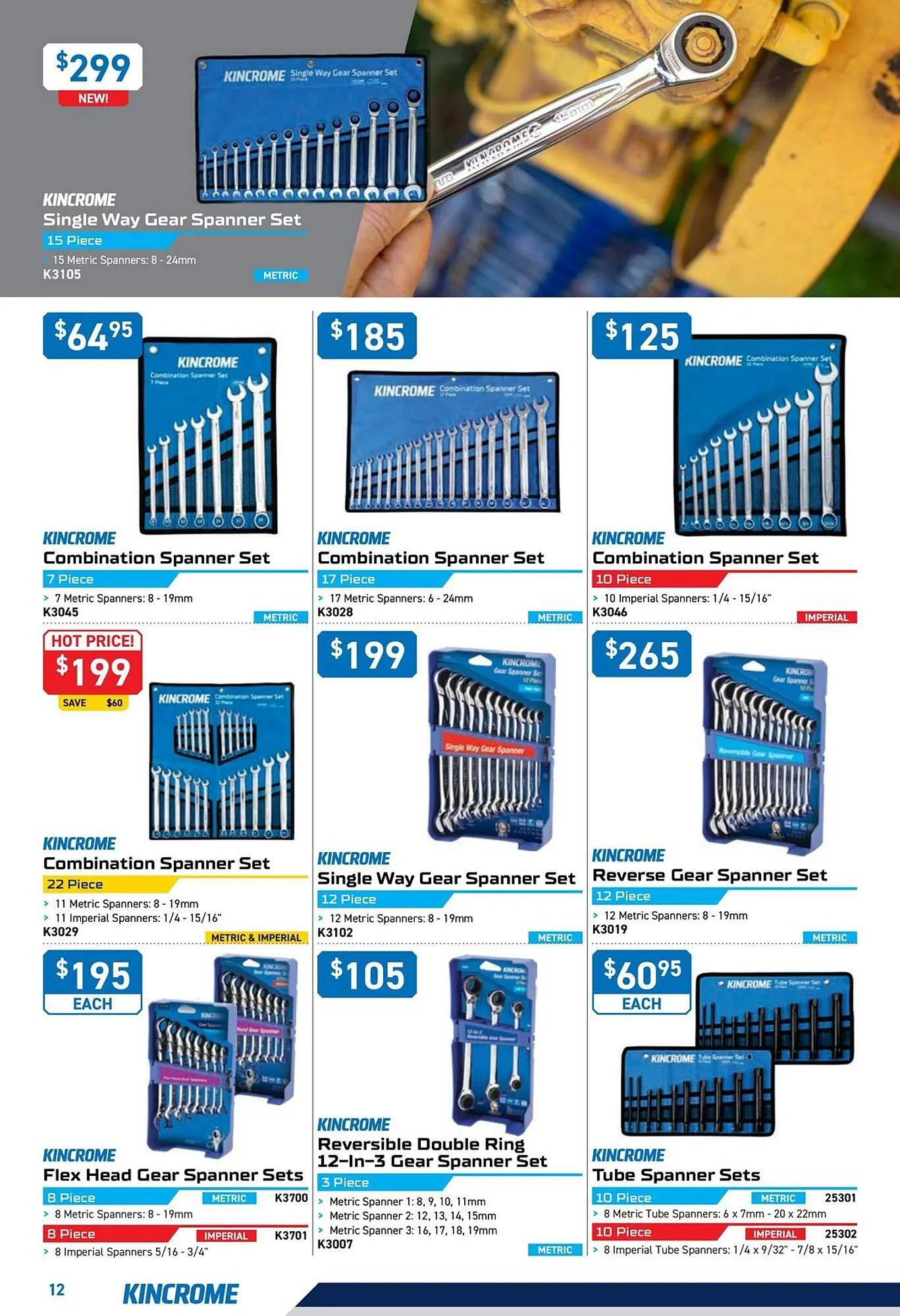 Kincrome catalogue - Catalogue valid from 1 September to 30 September 2025 - page 12