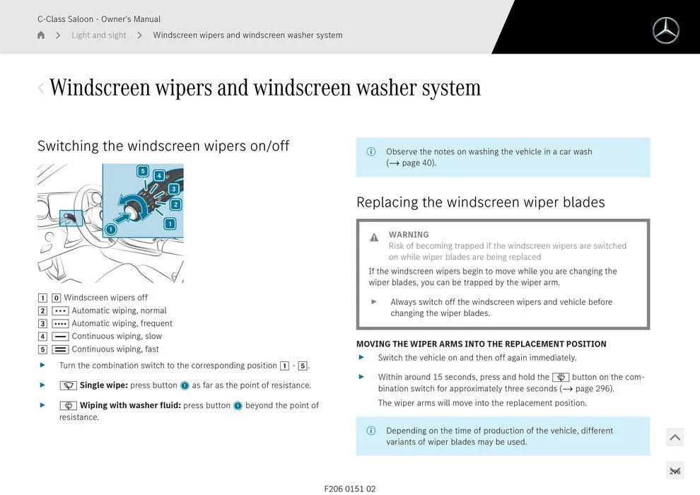 C-Class Sedan - Catalogue valid from 11 September to 11 September 2025 - page 296