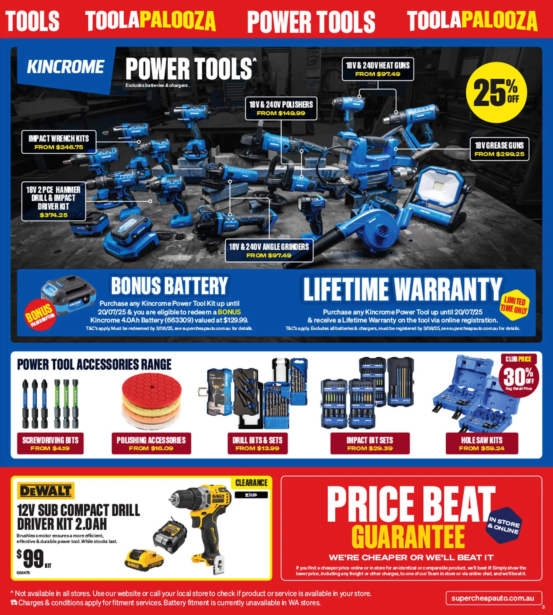 SuperCheap Auto catalogue - Catalogue valid from 22 May to 12 June 2025 - page 3