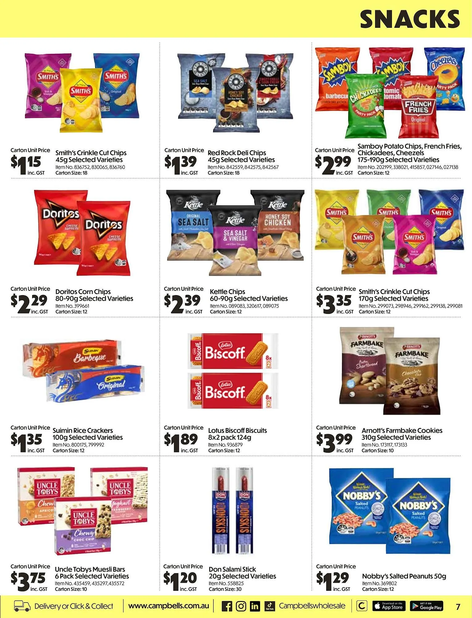 Campbells Wholesale catalogue - Catalogue valid from 26 May to 29 June 2025 - page 7