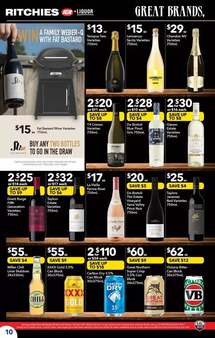 Ritchies 09/04 - Catalogue valid from 9 April to 15 April 2025 - page 10