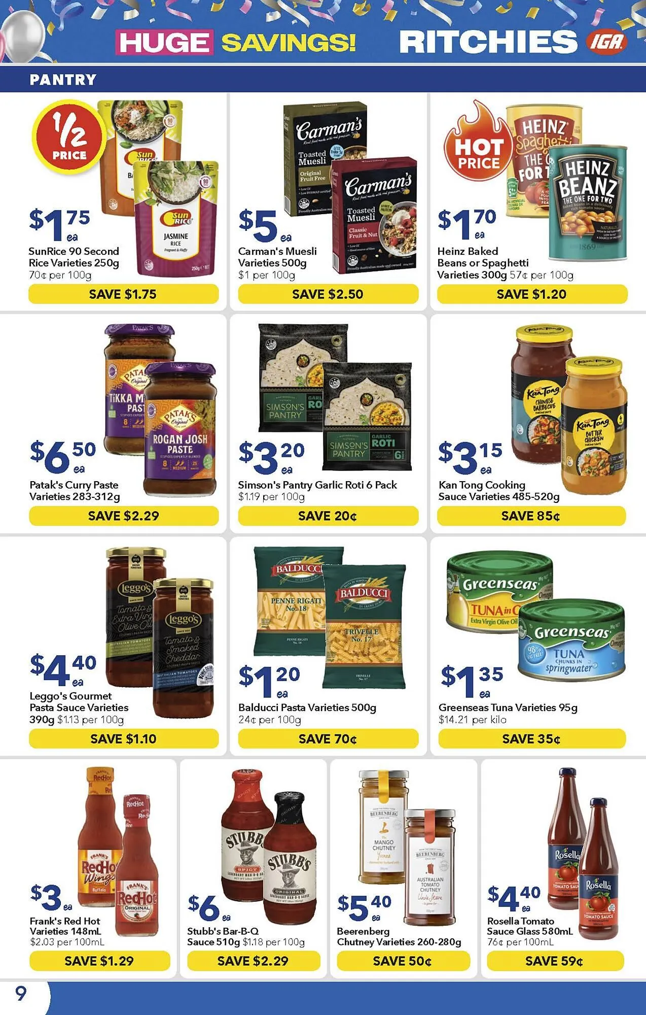 Ritchies catalogue - Catalogue valid from 3 September to 9 September 2025 - page 9