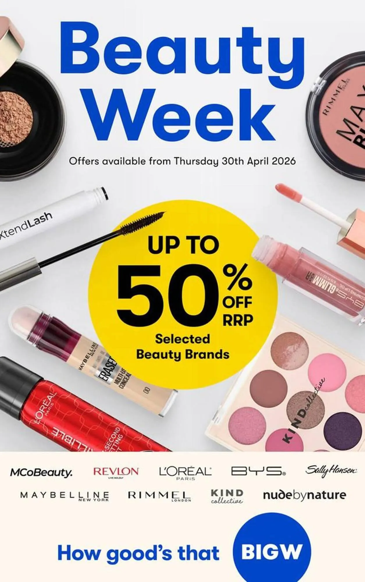 BIG W catalogue - Catalogue valid from 30 April to 14 May 2026 - page 1