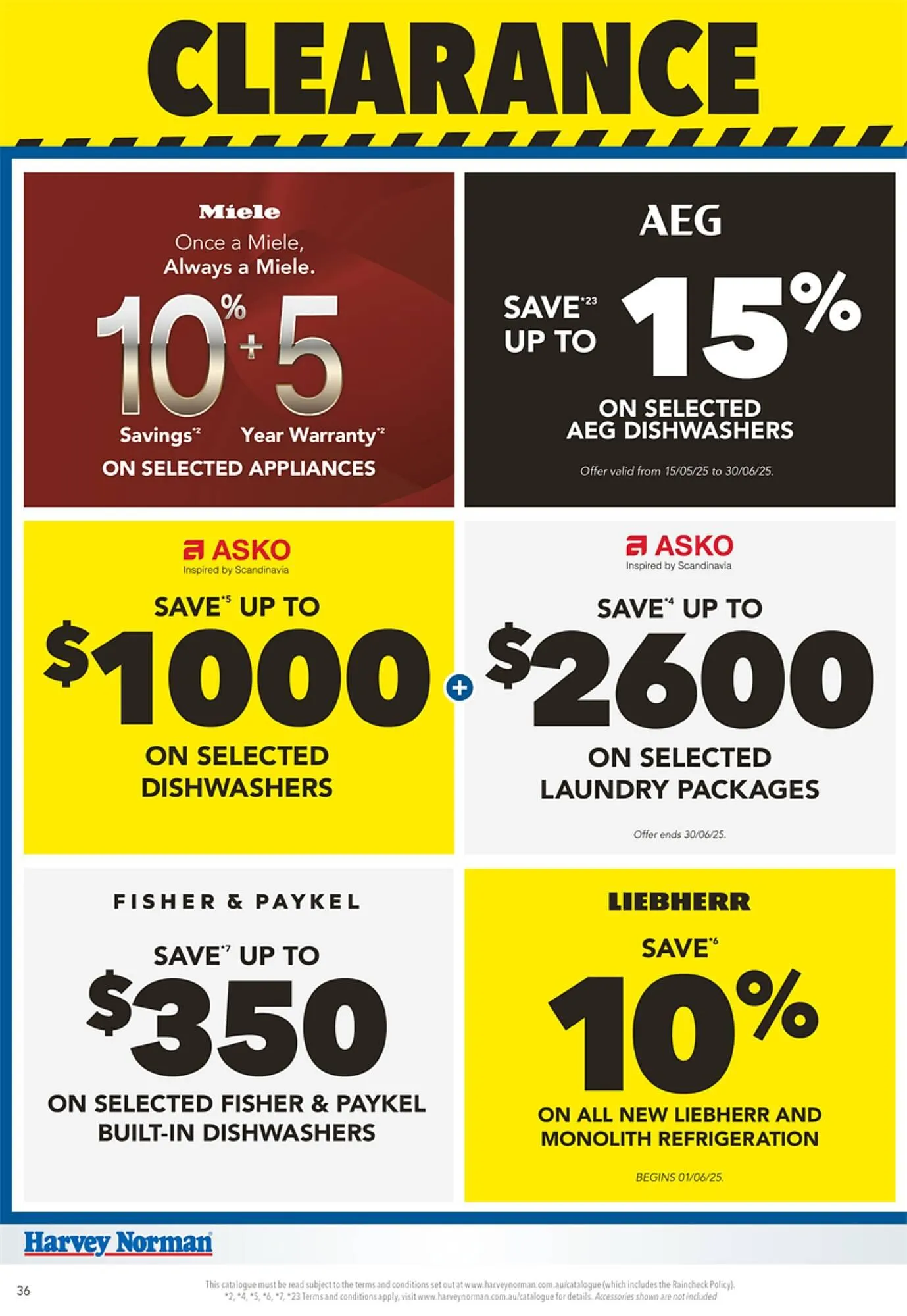 Harvey Norman catalogue - Catalogue valid from 19 June to 30 June 2025 - page 36