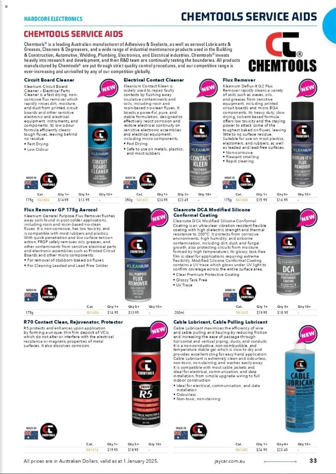 Jaycar Celebrating 40 Years in Electronics - Catalogue valid from 1 January to 29 August 2025 - page 29