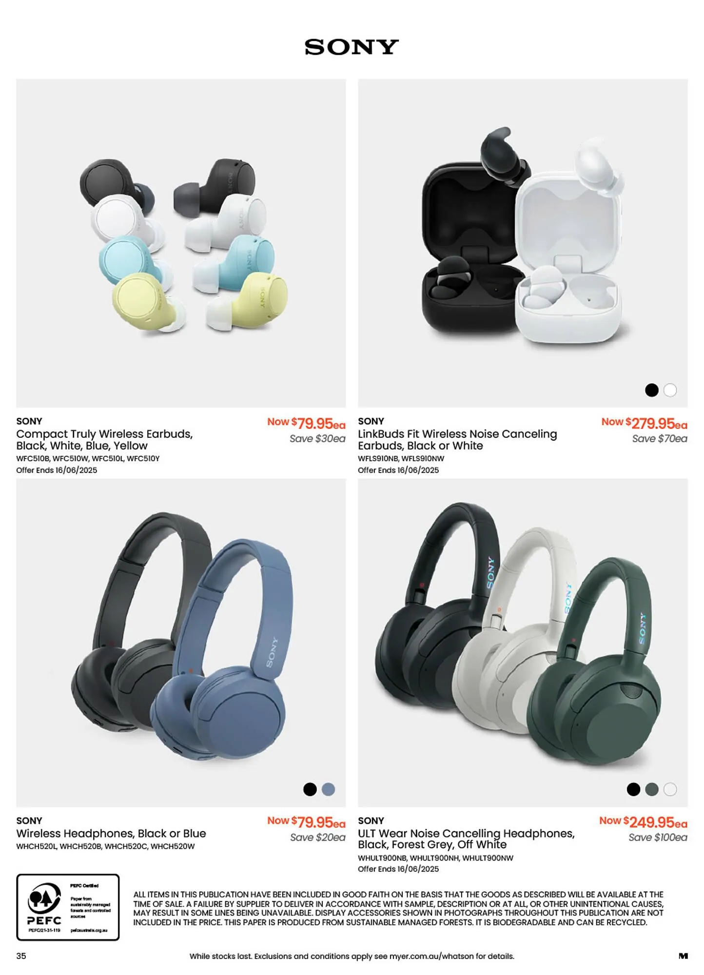 Myer catalogue - Catalogue valid from 2 June to 30 June 2025 - page 35