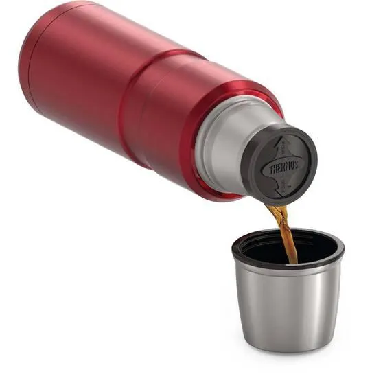 Thermos King Stainless Steel Flask 1.2L Red
