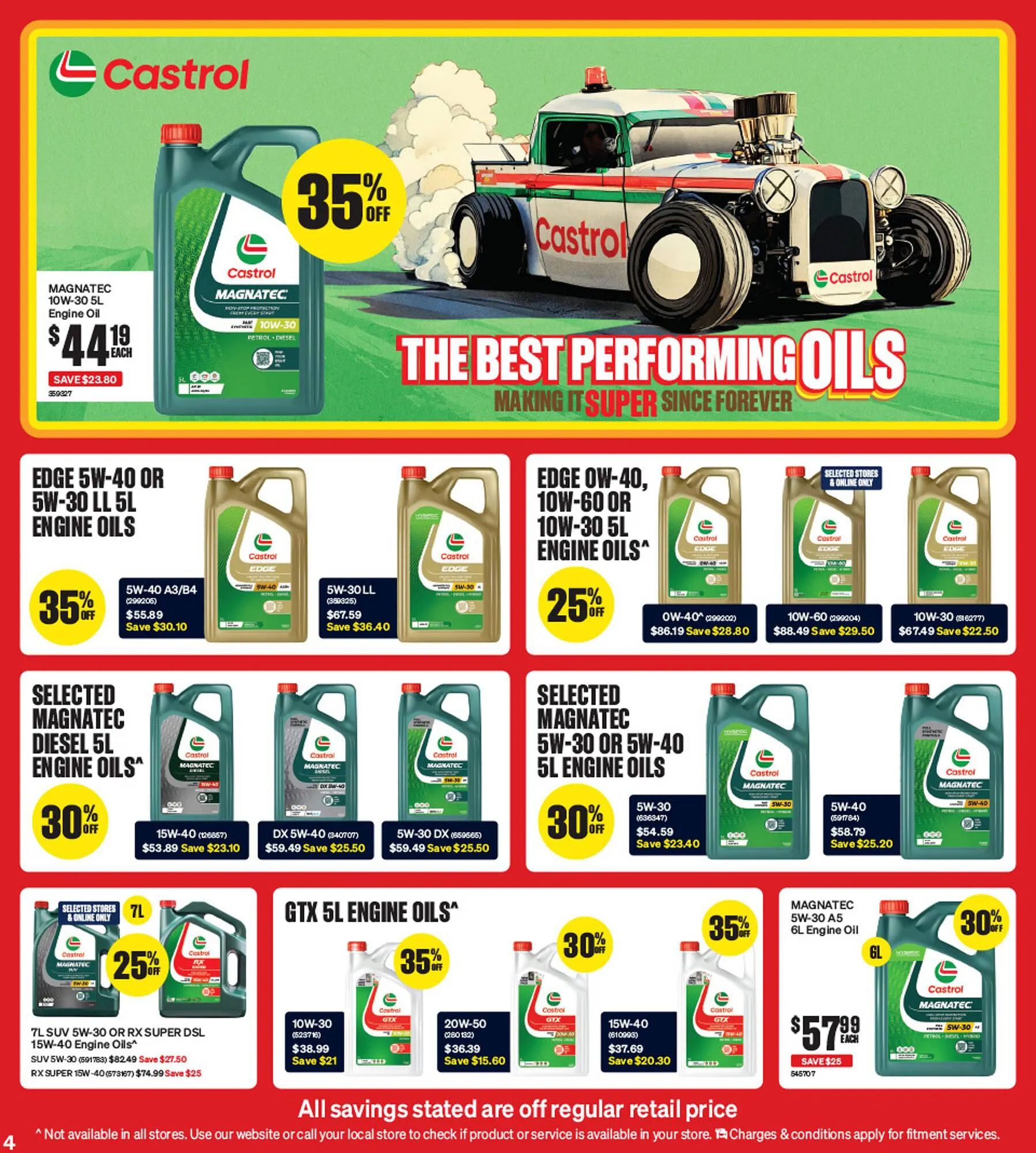 SuperCheap Auto catalogue - Catalogue valid from 15 October to 2 November 2025 - page 4