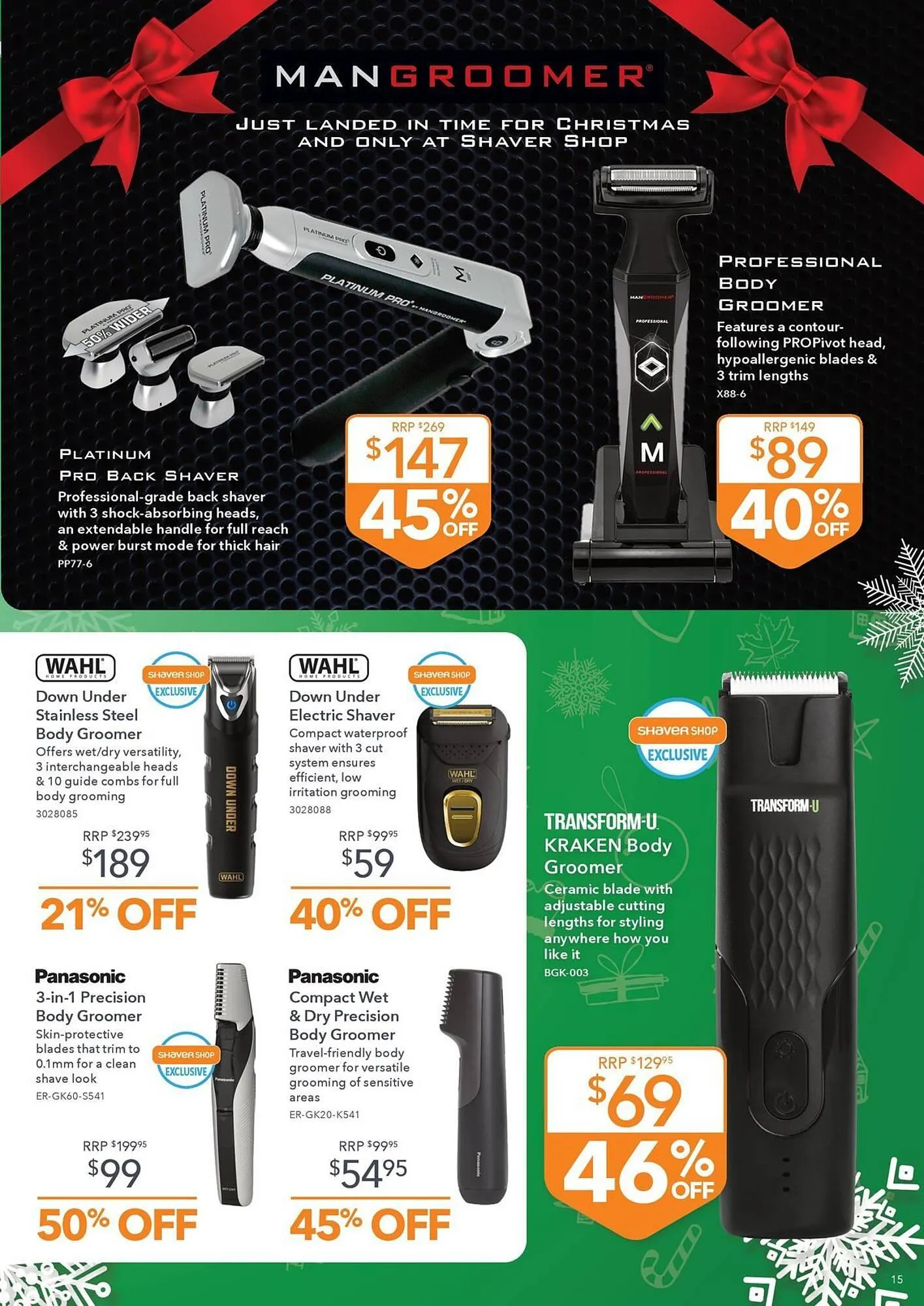 Shaver Shop catalogue - Catalogue valid from 9 December to 24 December 2025 - page 15