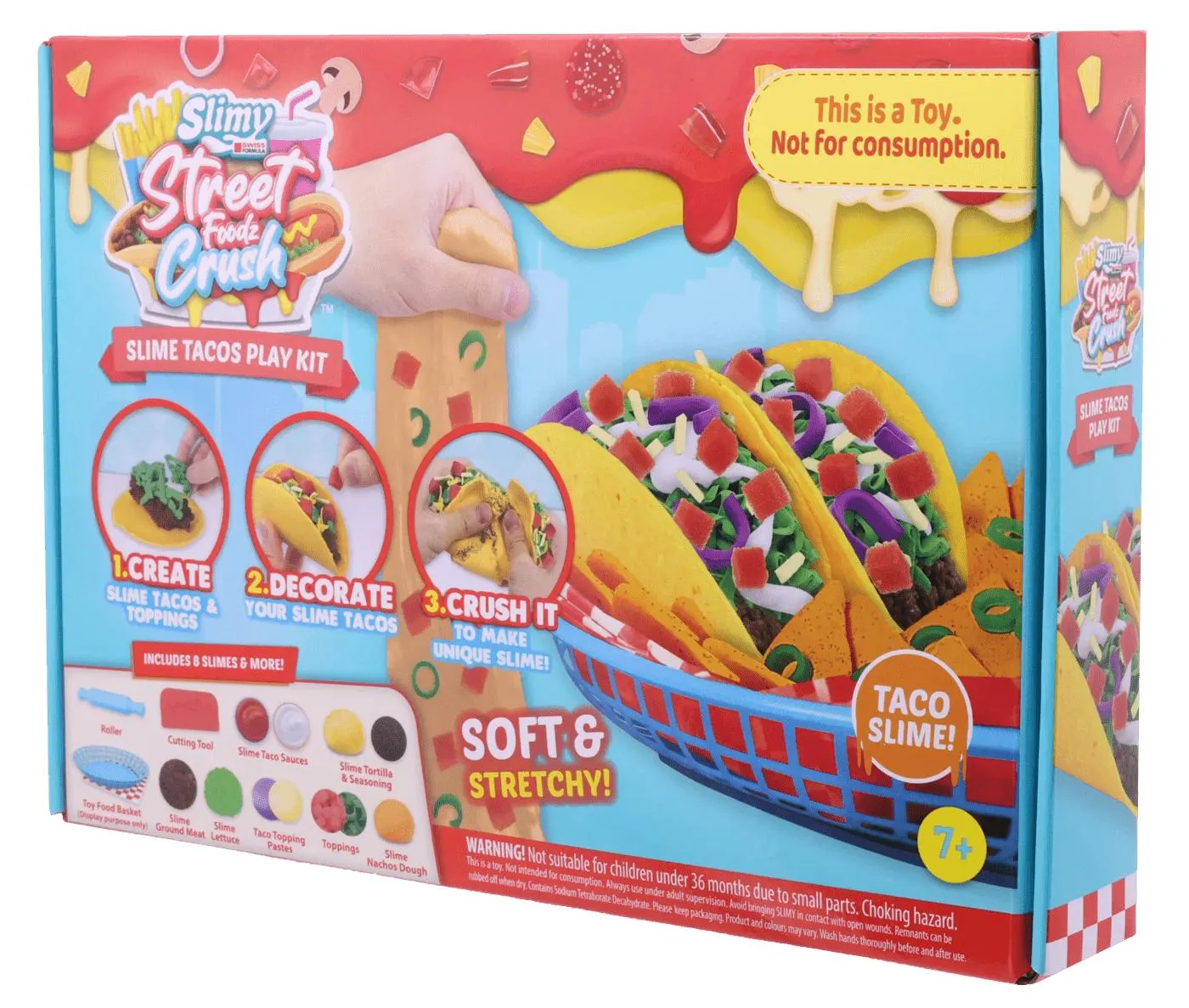 Slime Street Food Crush Tacos