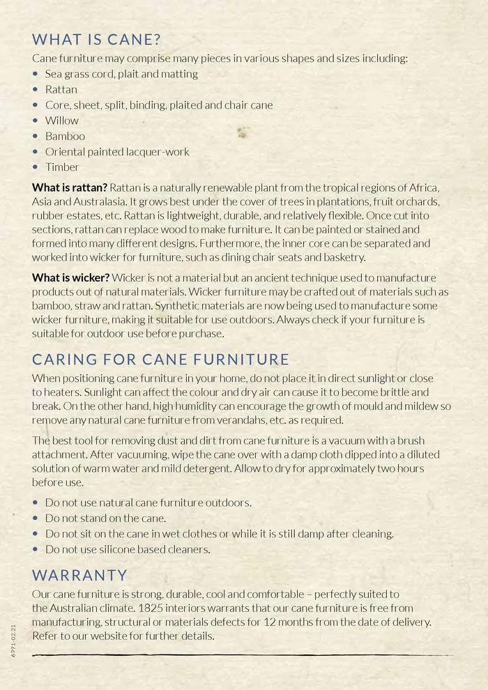 Rattan Furniture - Catalogue valid from 3 November to 31 May 2024 - page 2