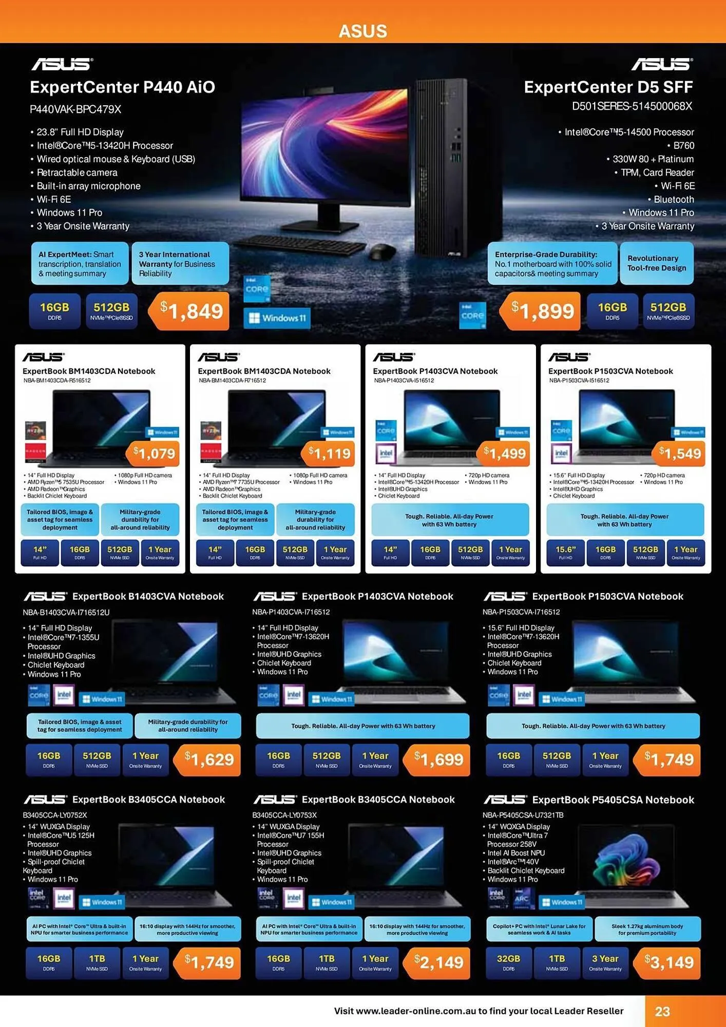 Leader Computers catalogue - Catalogue valid from 1 July to 31 October 2025 - page 23