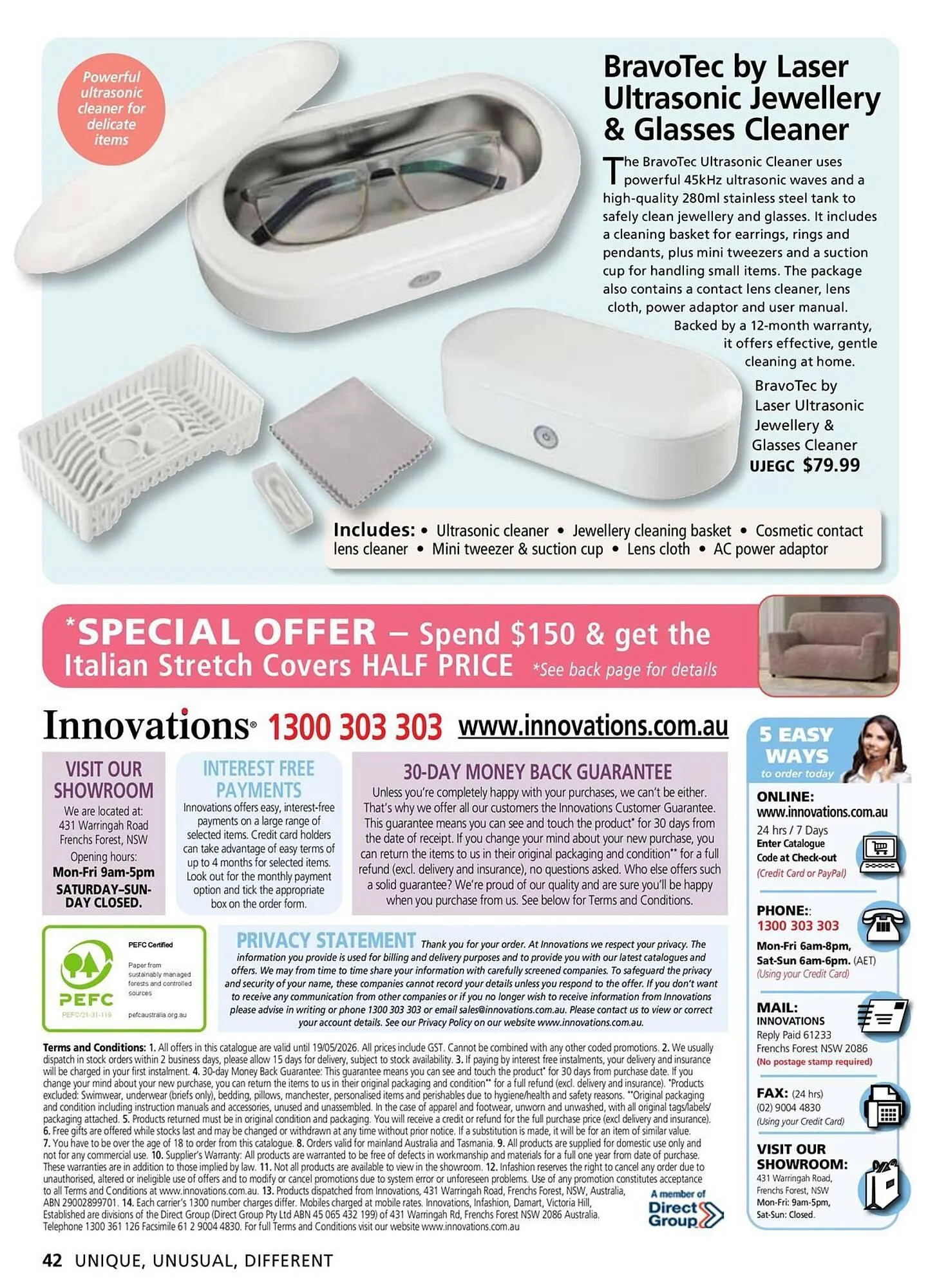 Innovations catalogue - Catalogue valid from 25 March to 19 May 2026 - page 42