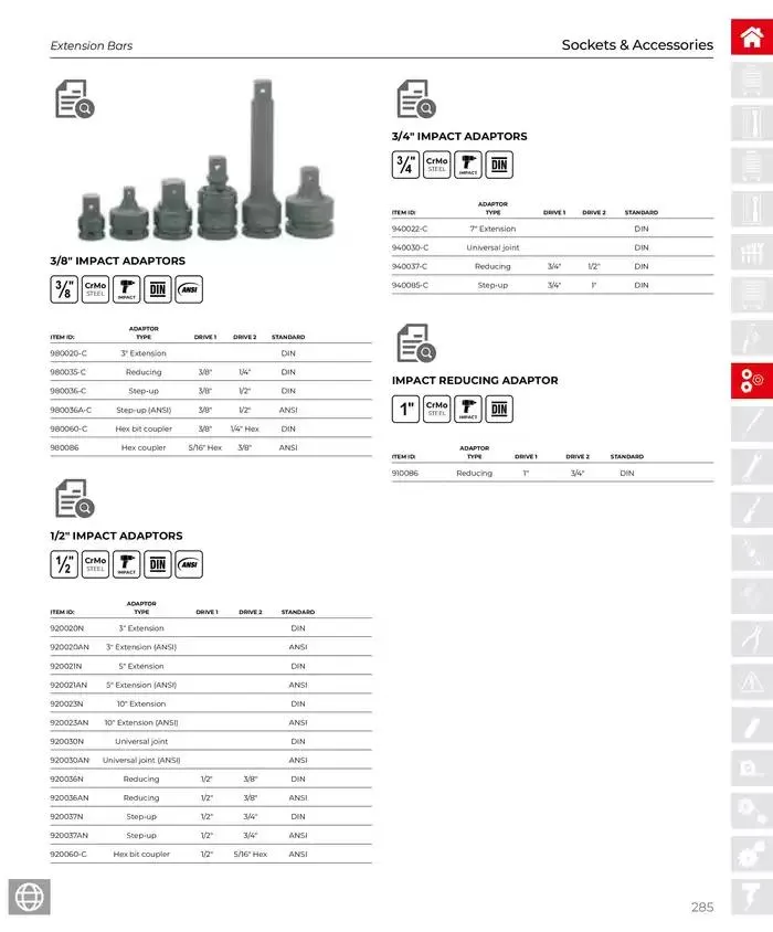 Product Catalogue - Catalogue valid from 28 March to 31 December 2025 - page 286