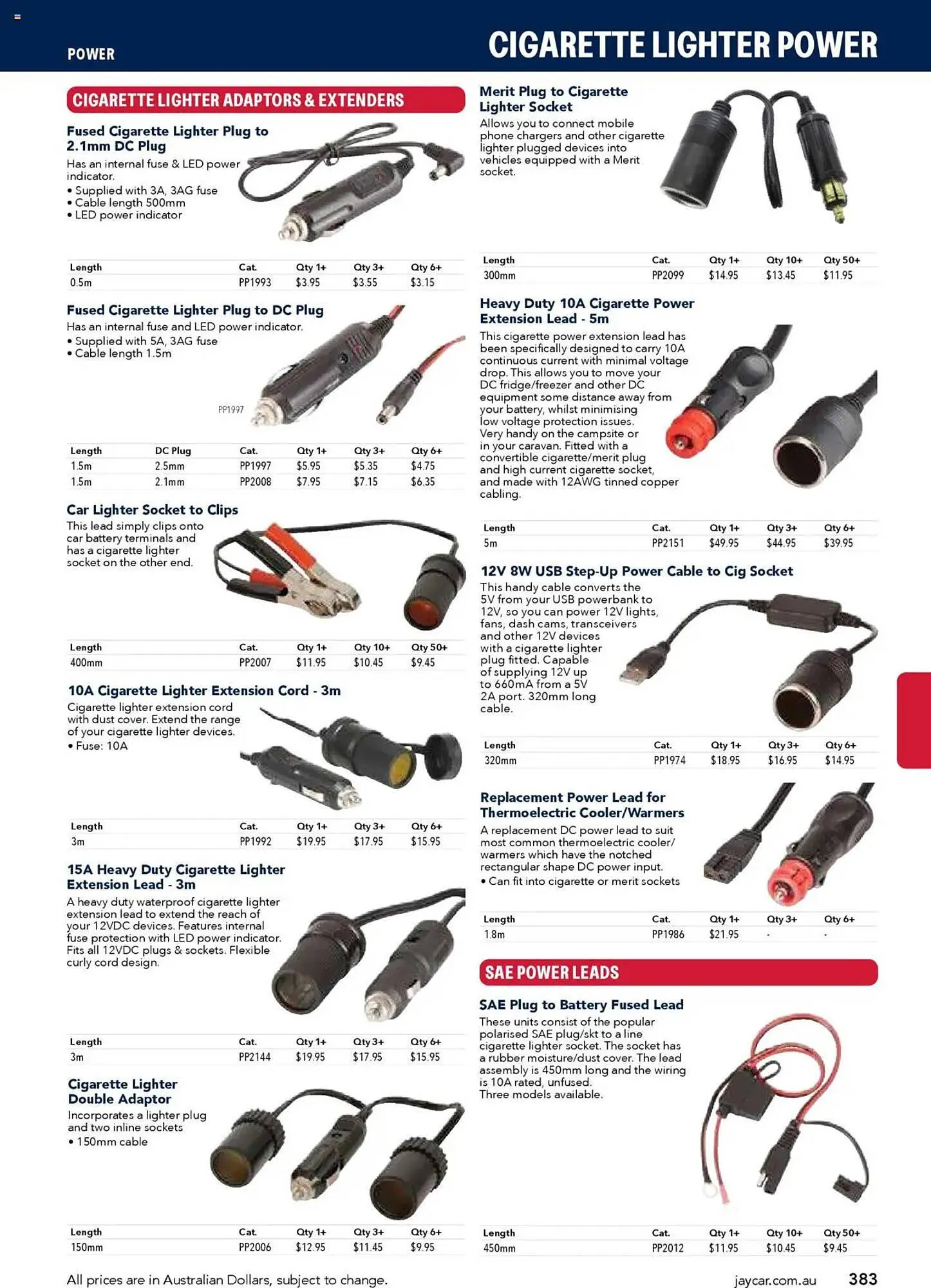 Jaycar Electronics catalogue - Catalogue valid from 8 July to 9 July 2026 - page 383