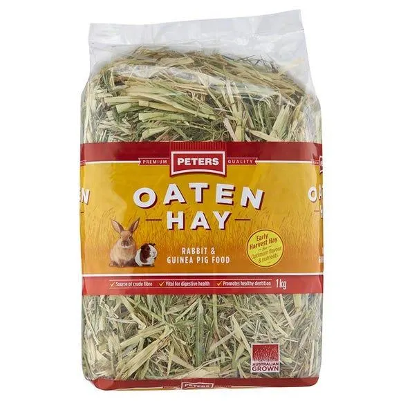 PETERS Oaten Hay 8kg Carton